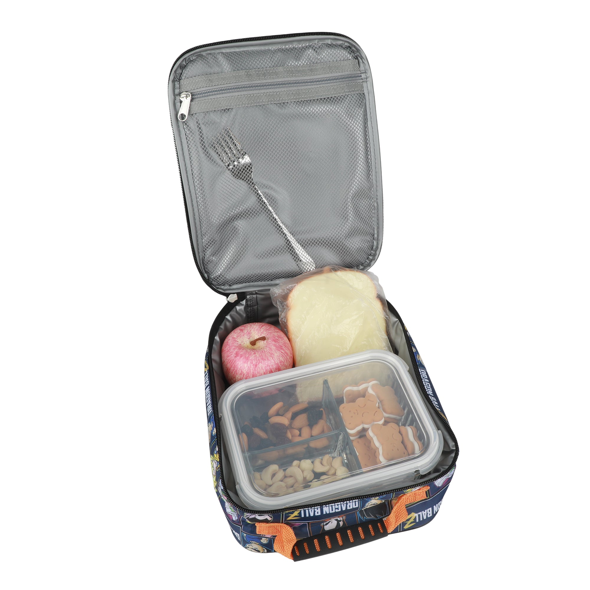 Dragon Ball Z Super Saiyan 2-Piece 16" Premium Backpack & Lunch Kit Set