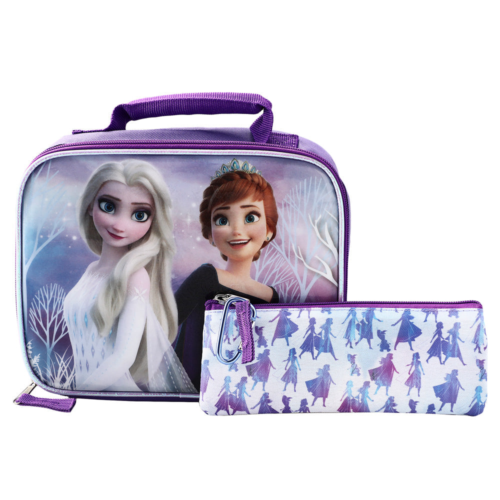 Frozen 16 inch Backpack 4-piece Set with lunch box for girls