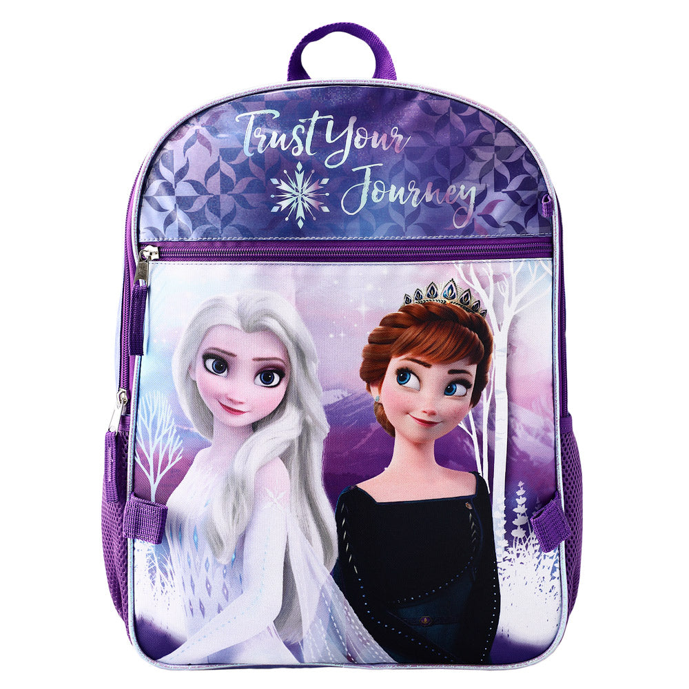 Frozen 16 inch Backpack 4-piece Set with lunch box for girls