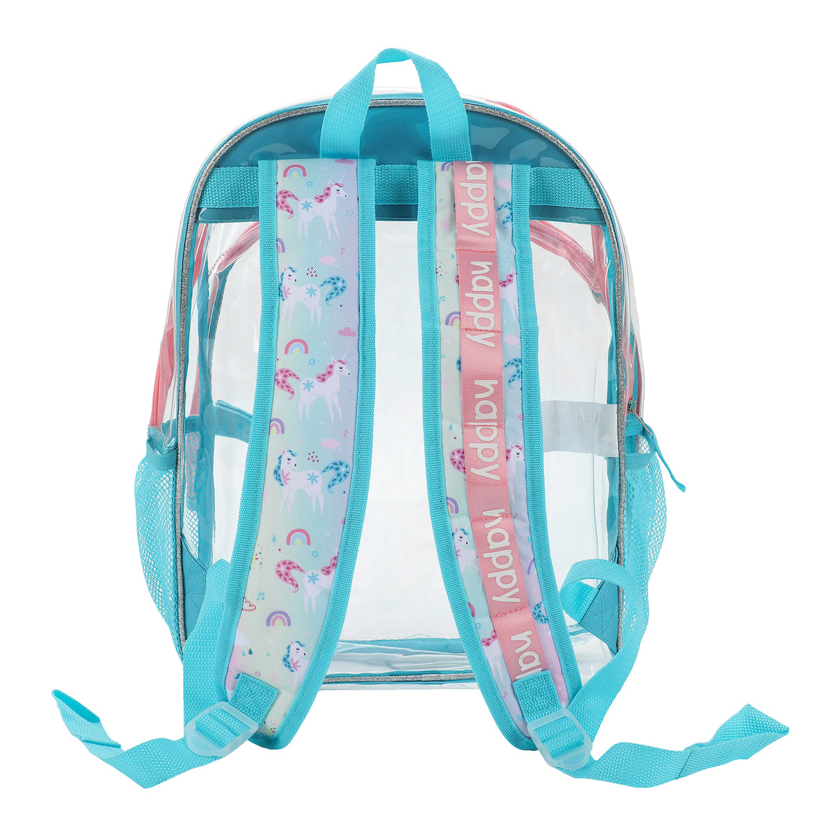 Floral Unicorn 3-Piece Backpack & Lunchbox Set With Water Bottle