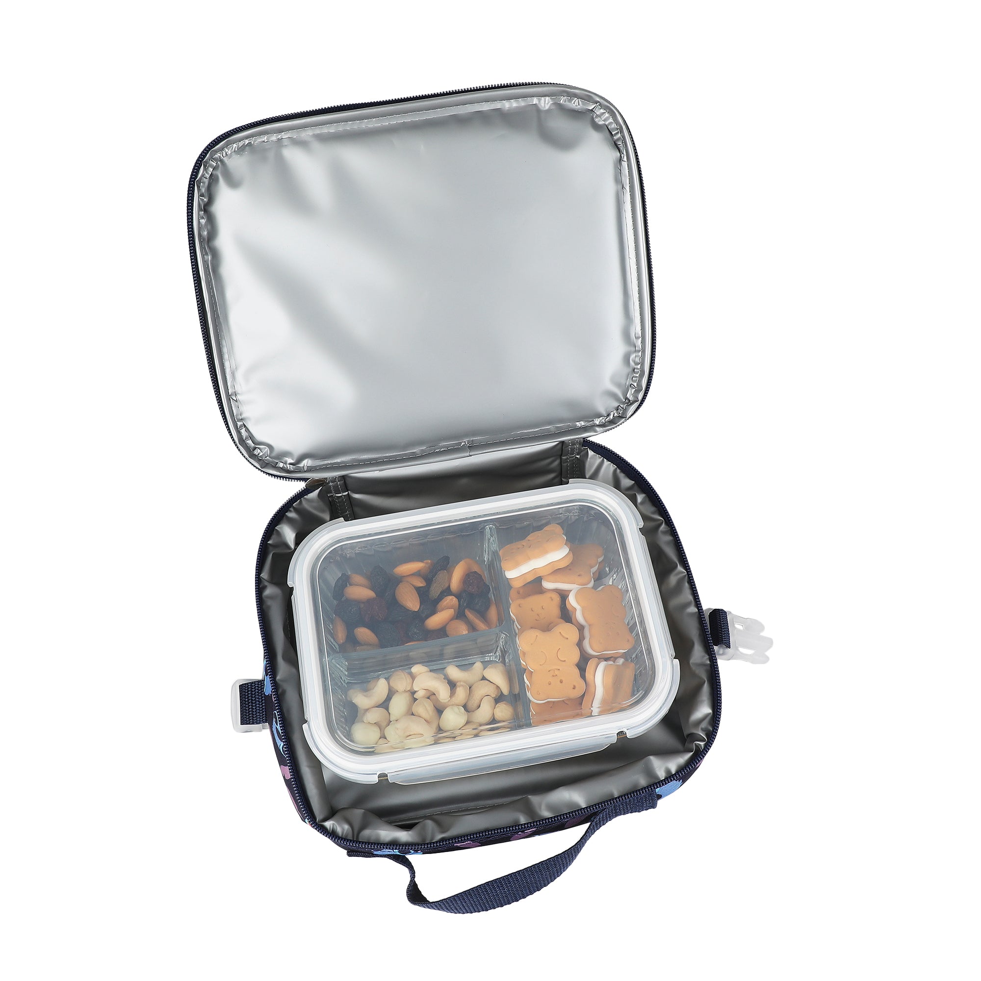 Disney's Stitch 16" Adaptive 4-Piece Backpack & Lunch Box Combo Set