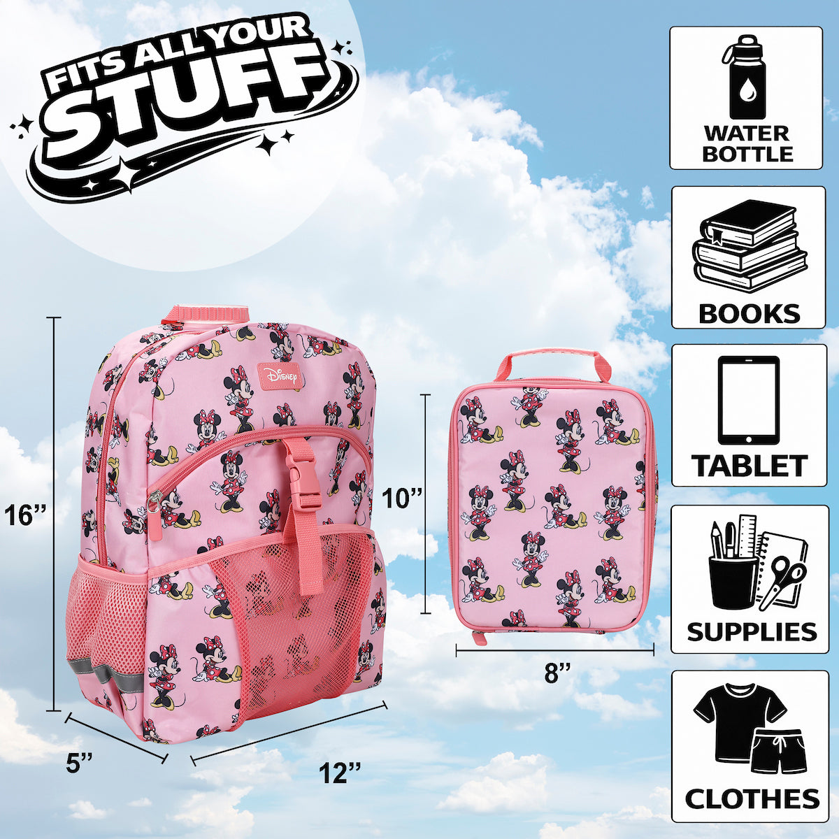 Minnie Mouse Classic 2-Piece 16