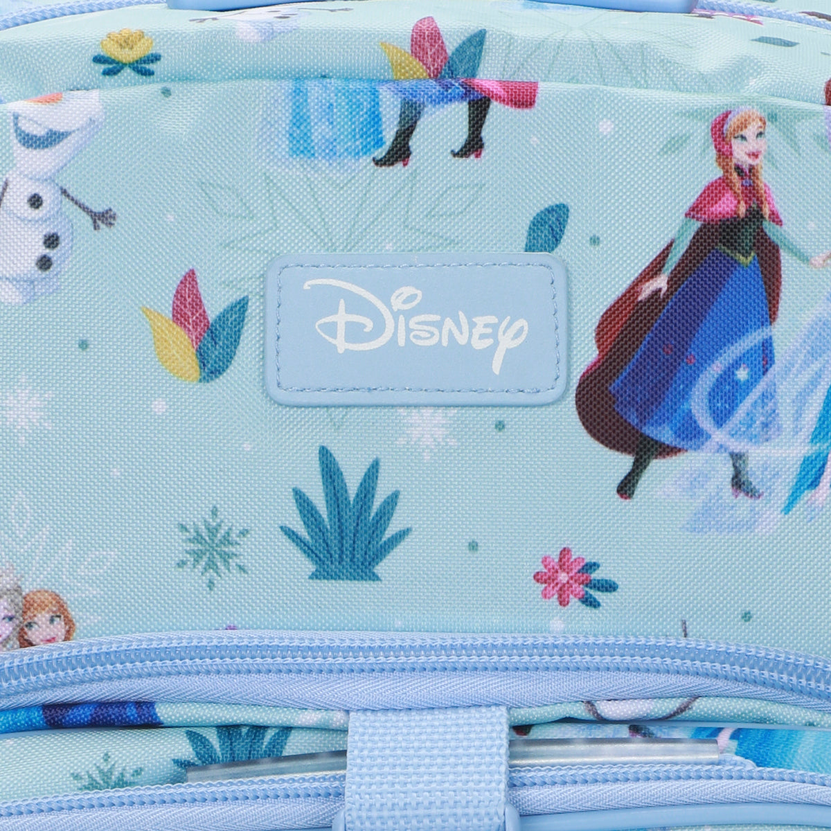 Frozen Elsa and Anna 2-Piece 16" Kids Backpack & Lunch Box Set For School And Travel