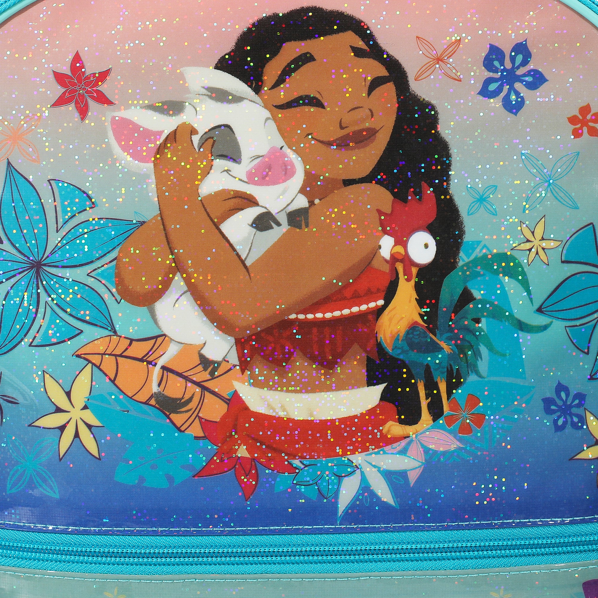 Moana And Her Friends Classic 5-Piece 16" Backpack And Lunch Set For School & Travel