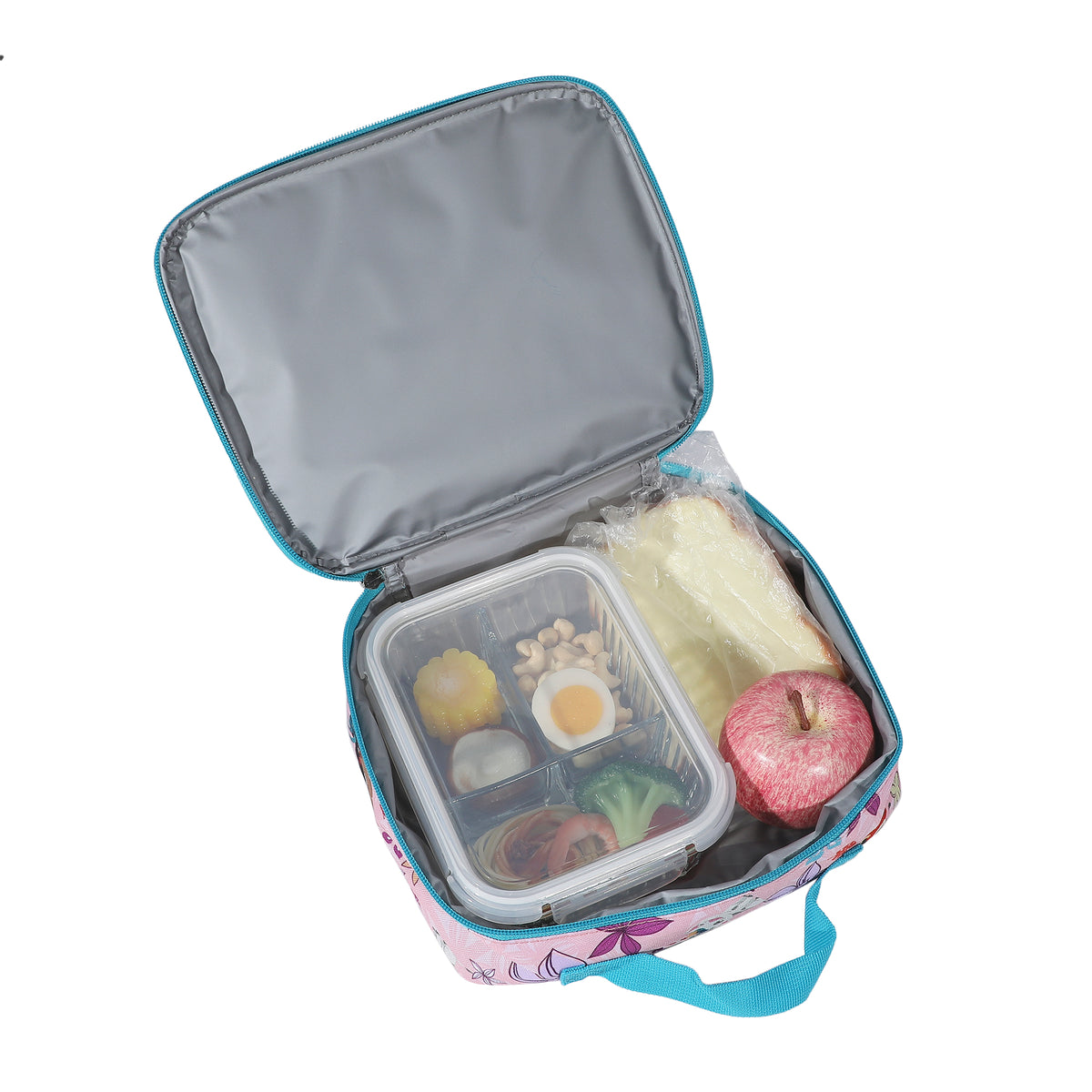Disney Moana and Pua 2-Piece 16" Kids Clear Backpack & Lunch Box Set For School And Travel