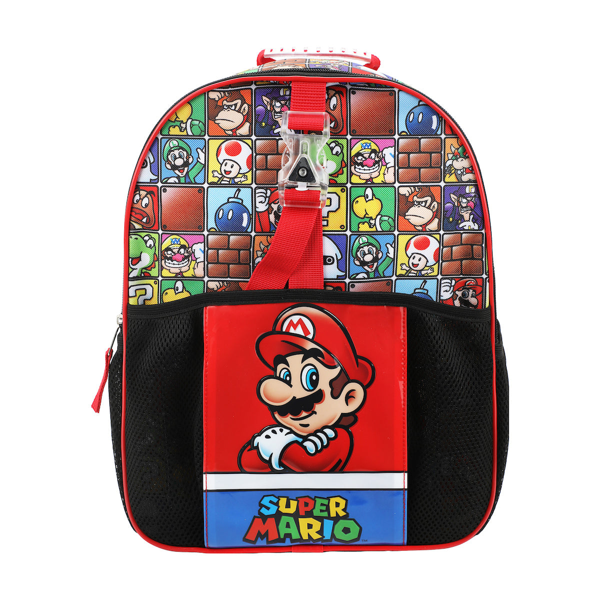 Super Mario Brothers 5-Piece Backpack & Lunchbox Set