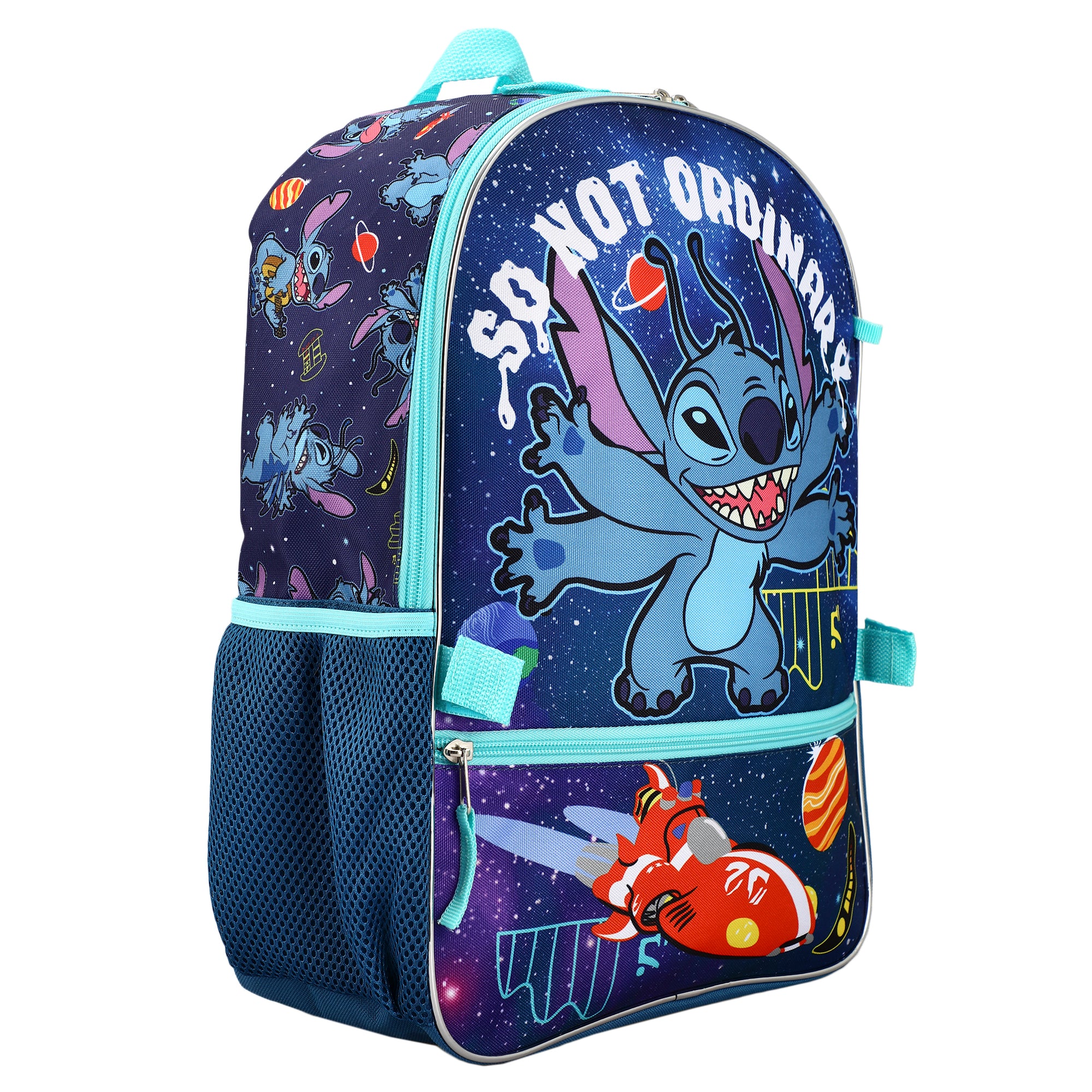 Disney Lilo & Stitch So Not Ordinary 5-Piece Backpack Set for school