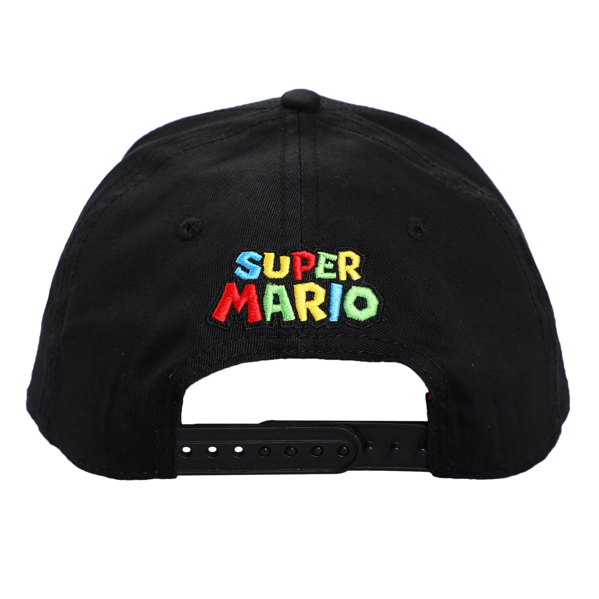 Super Mario Brothers Power-Ups Black Traditional Adjustable Hat