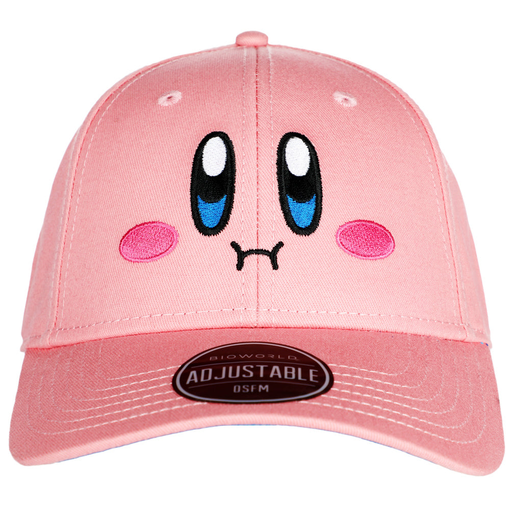 Kirby Big Face Embroidered Men's Adjustable Hat