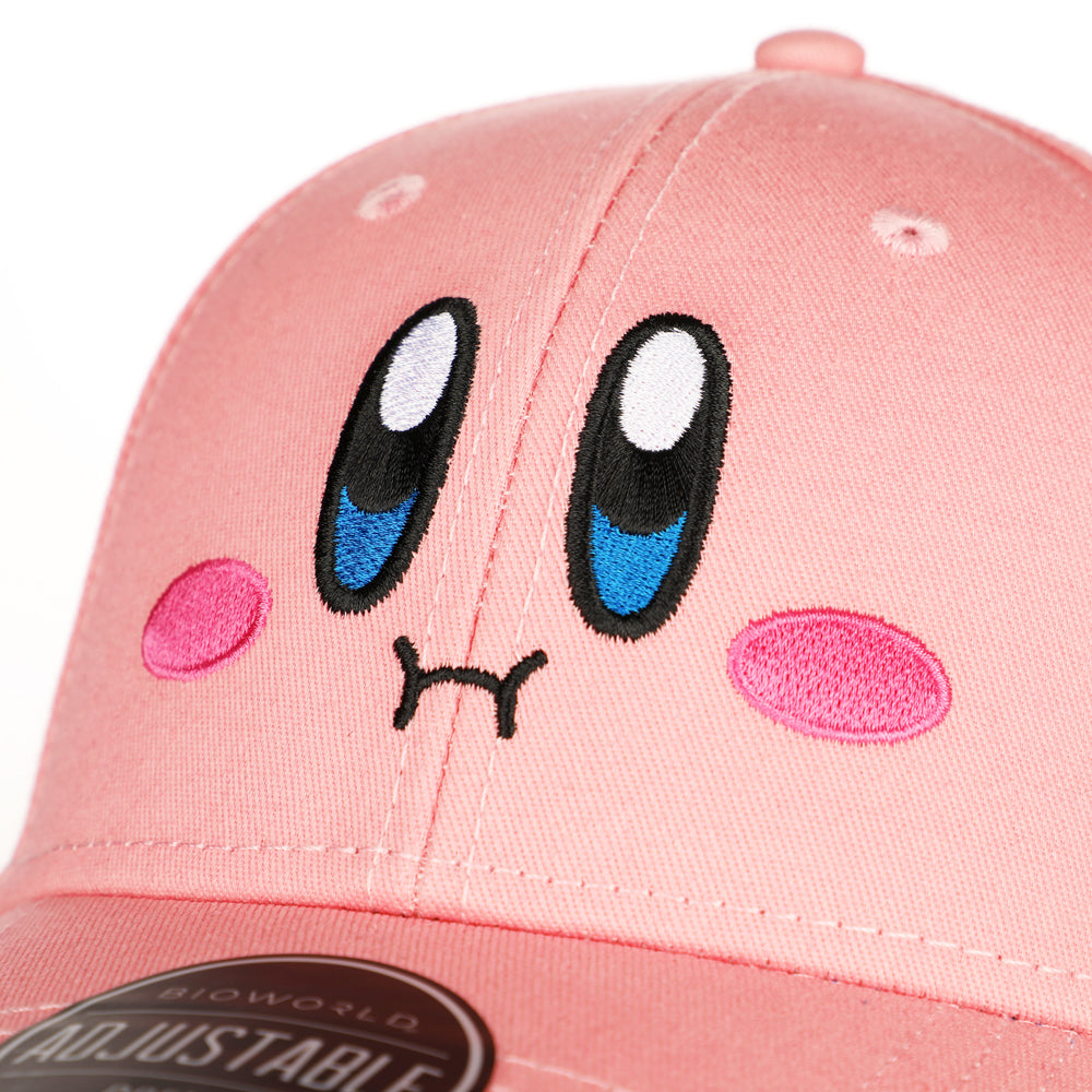 Kirby Big Face Embroidered Men's Adjustable Hat