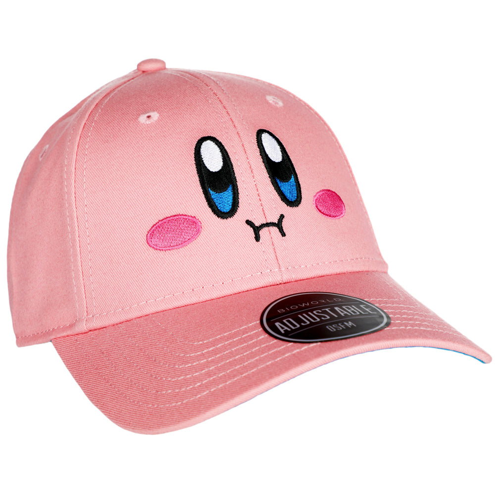 Kirby Big Face Embroidered Men's Adjustable Hat