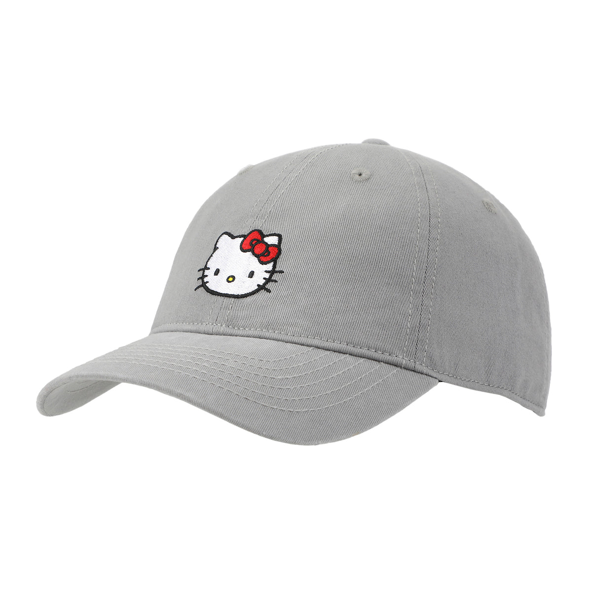 Hello Kitty Embroidered Character Unstructured Baseball Cap