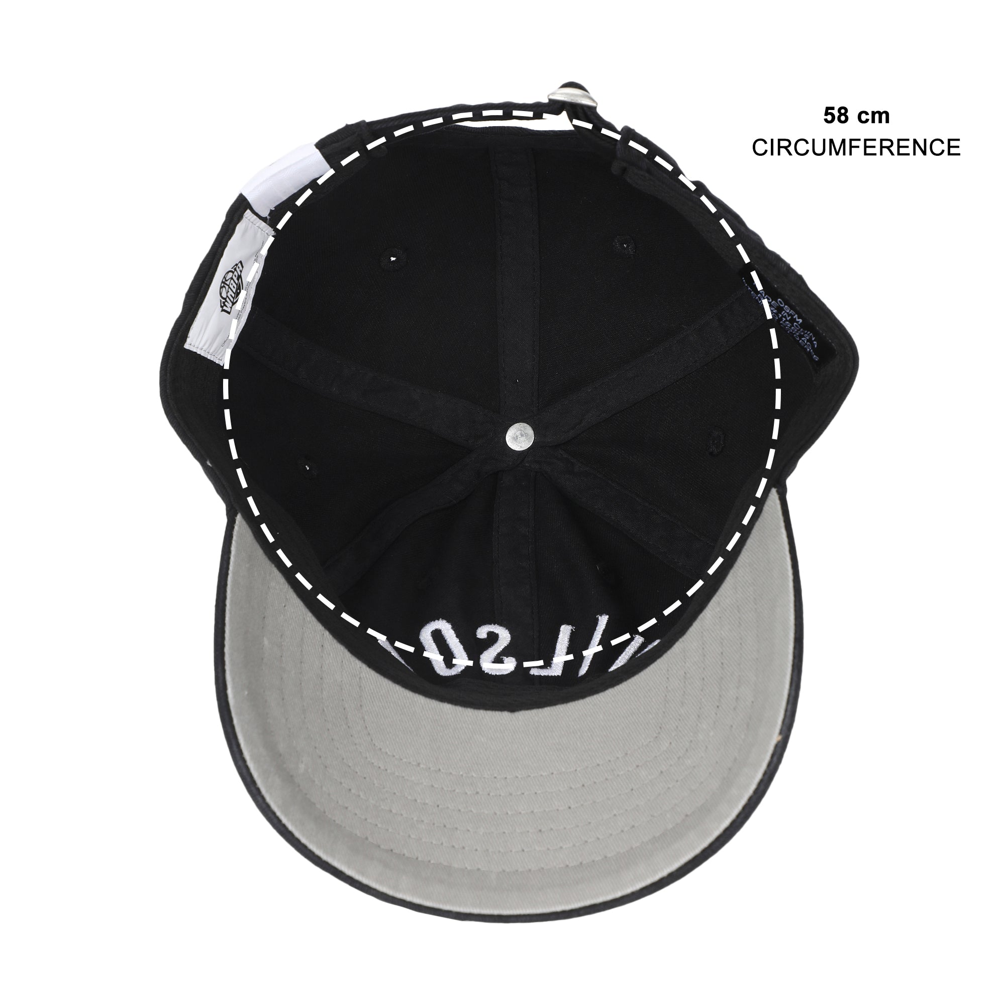 WNBPA A'ja Wilson Rainbow Text Embroidery Navy Baseball Cap