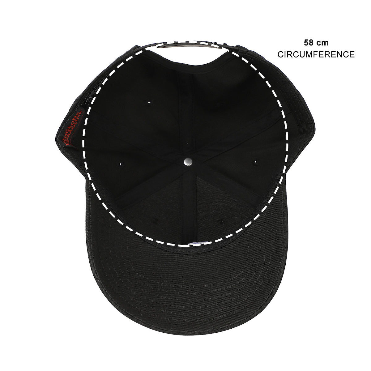 Dungeons & Dragons Embroidered Logo Black Traditional Adjustable Hat