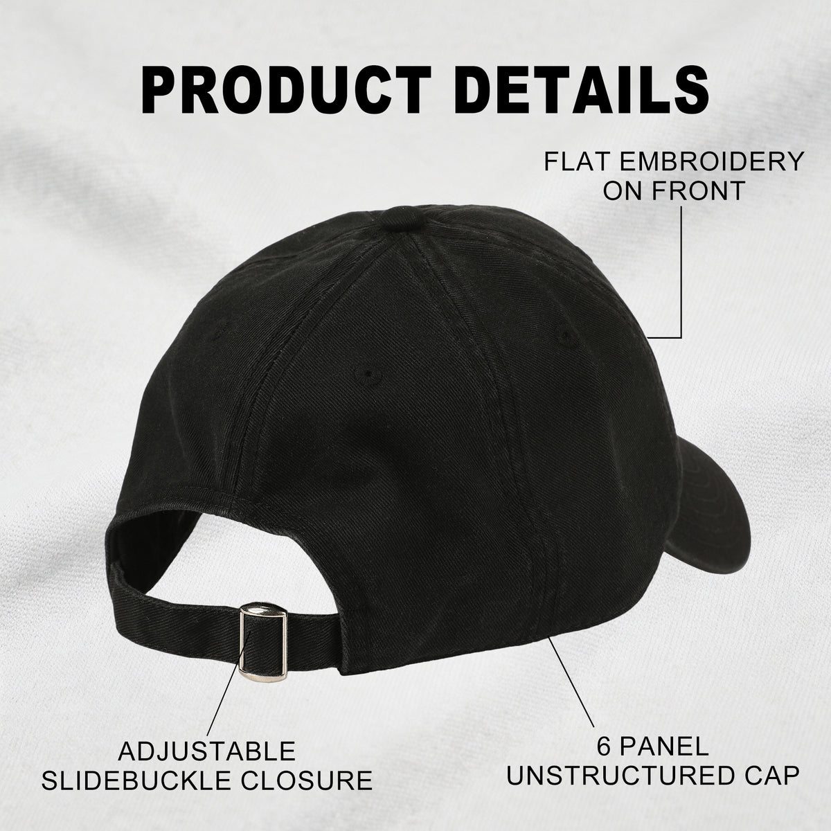 Disney Mickey Mouse Character Art Black Unstructured Baseball Cap