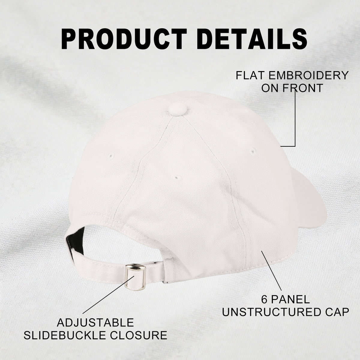 Disney Mickey Mouse Character Art White Unstructured Baseball Cap