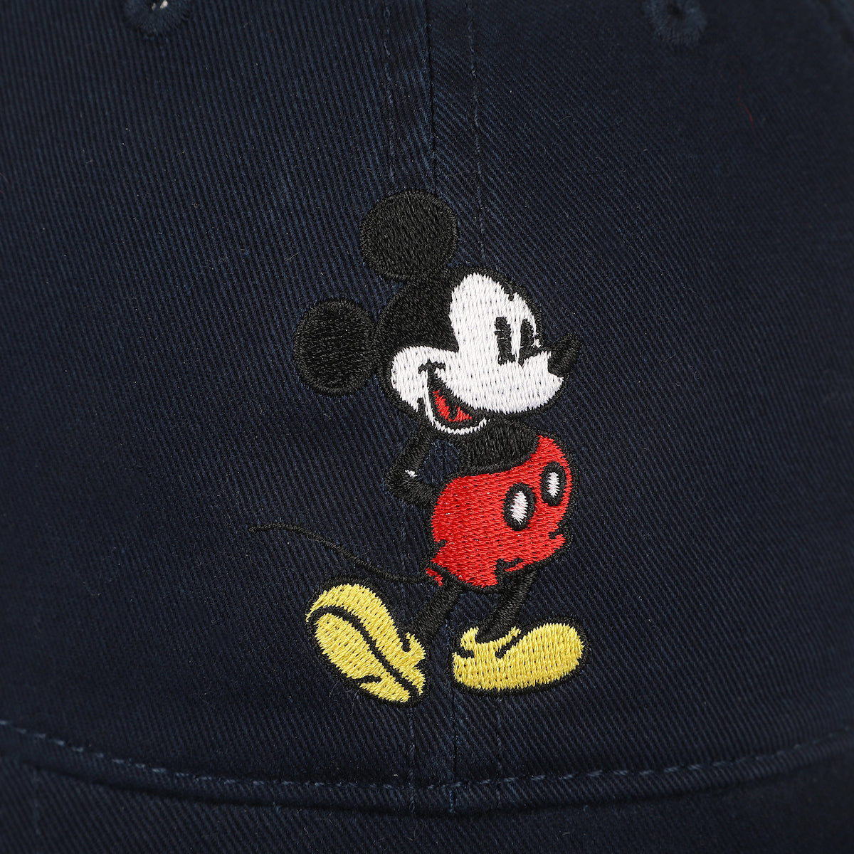 Disney Mickey Mouse Character Art Blue Unstructured Baseball Cap