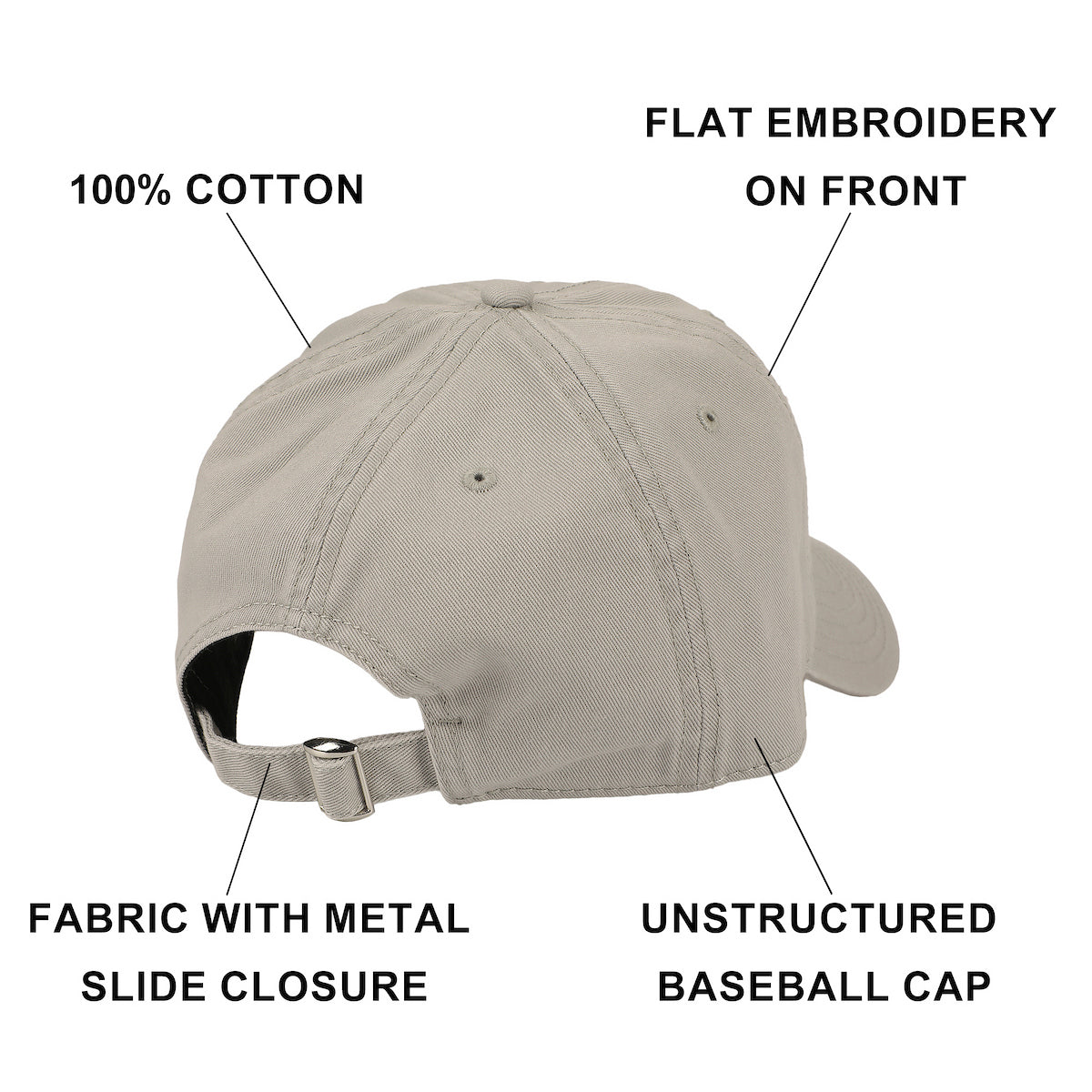 Disney Mickey Mouse Black & White Character Art Gray Unstructured Baseball Cap