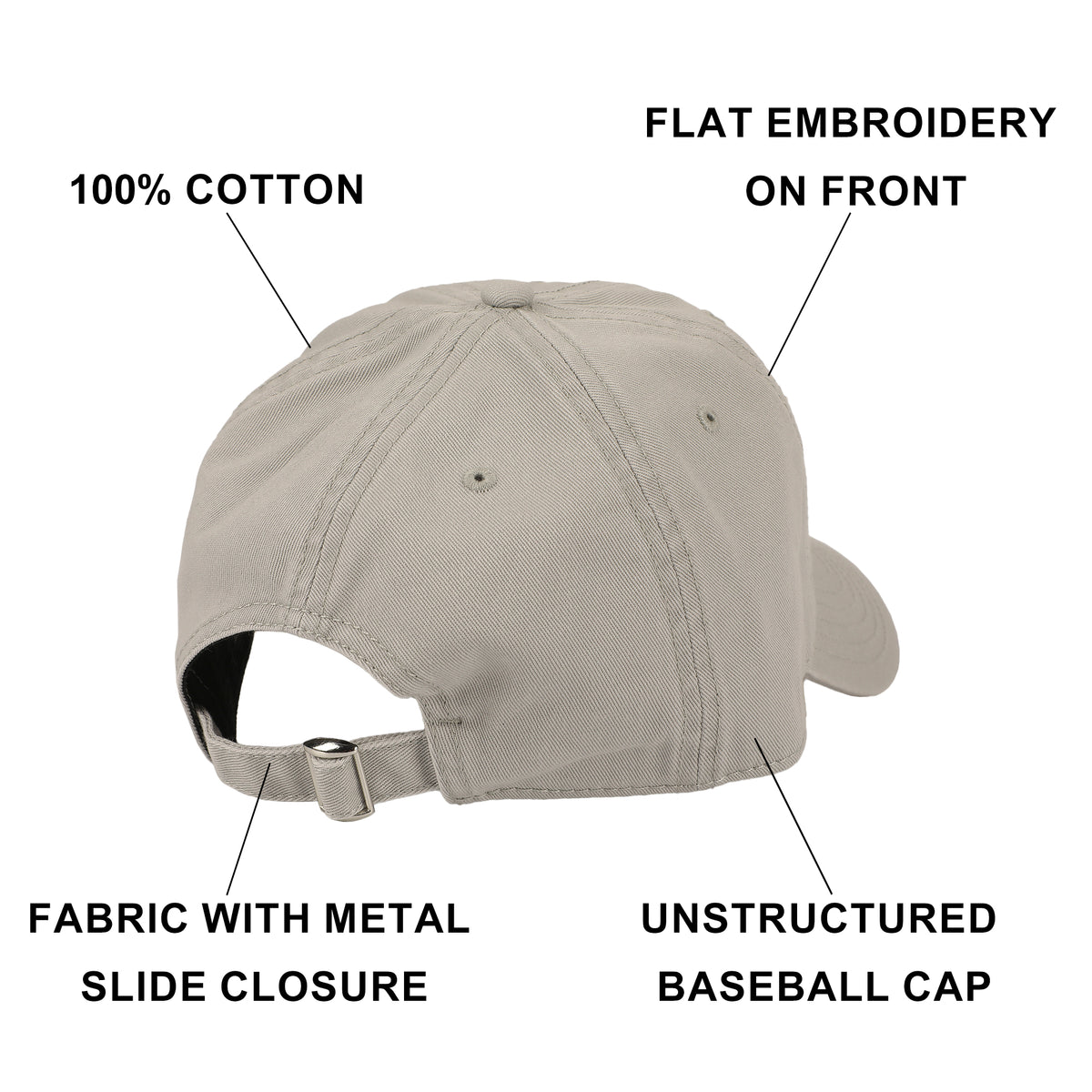 Disney Mickey Mouse Black & White Character Art Gray Unstructured Baseball Cap