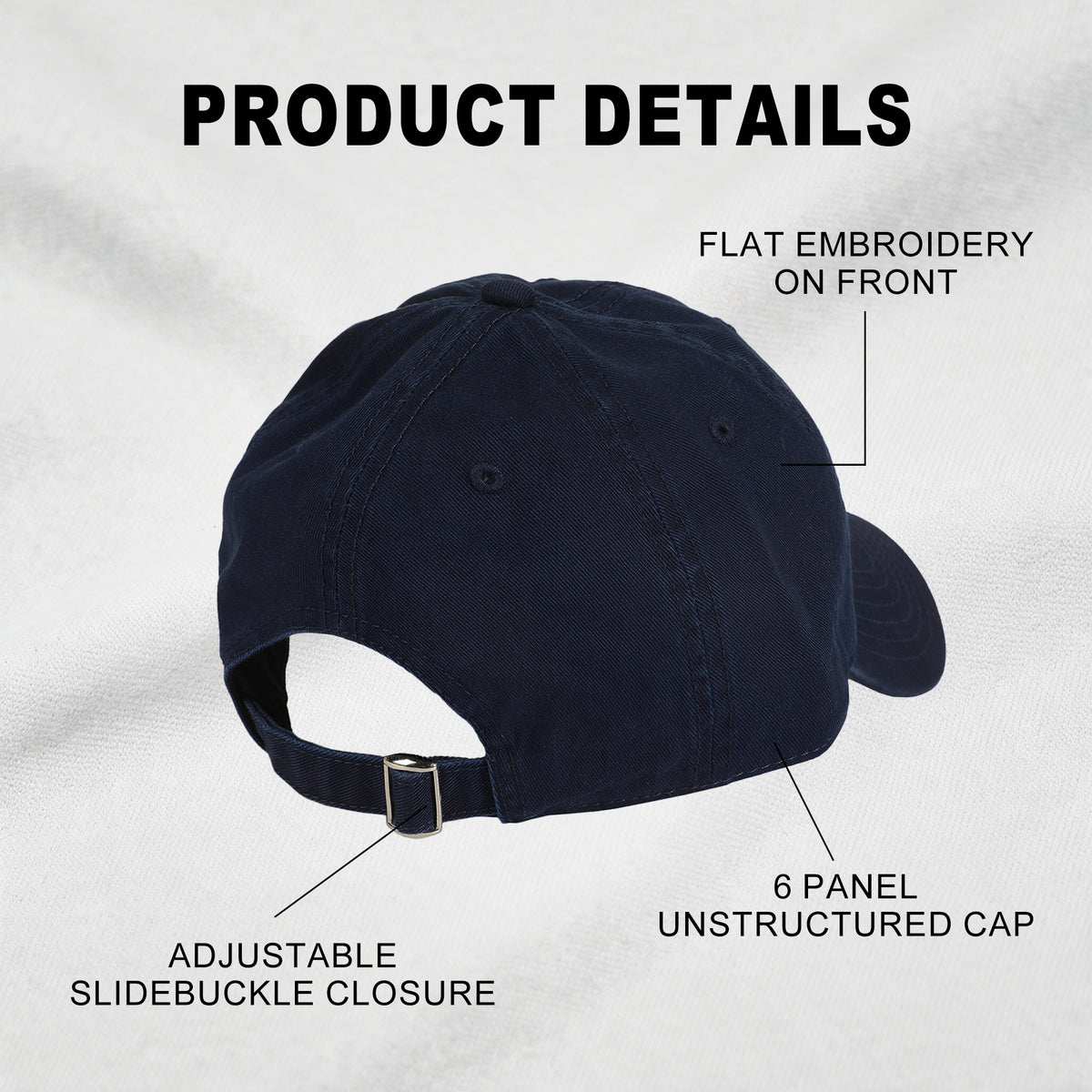 Disney Mickey Mouse Black & White Character Art Blue Unstructured Baseball Cap