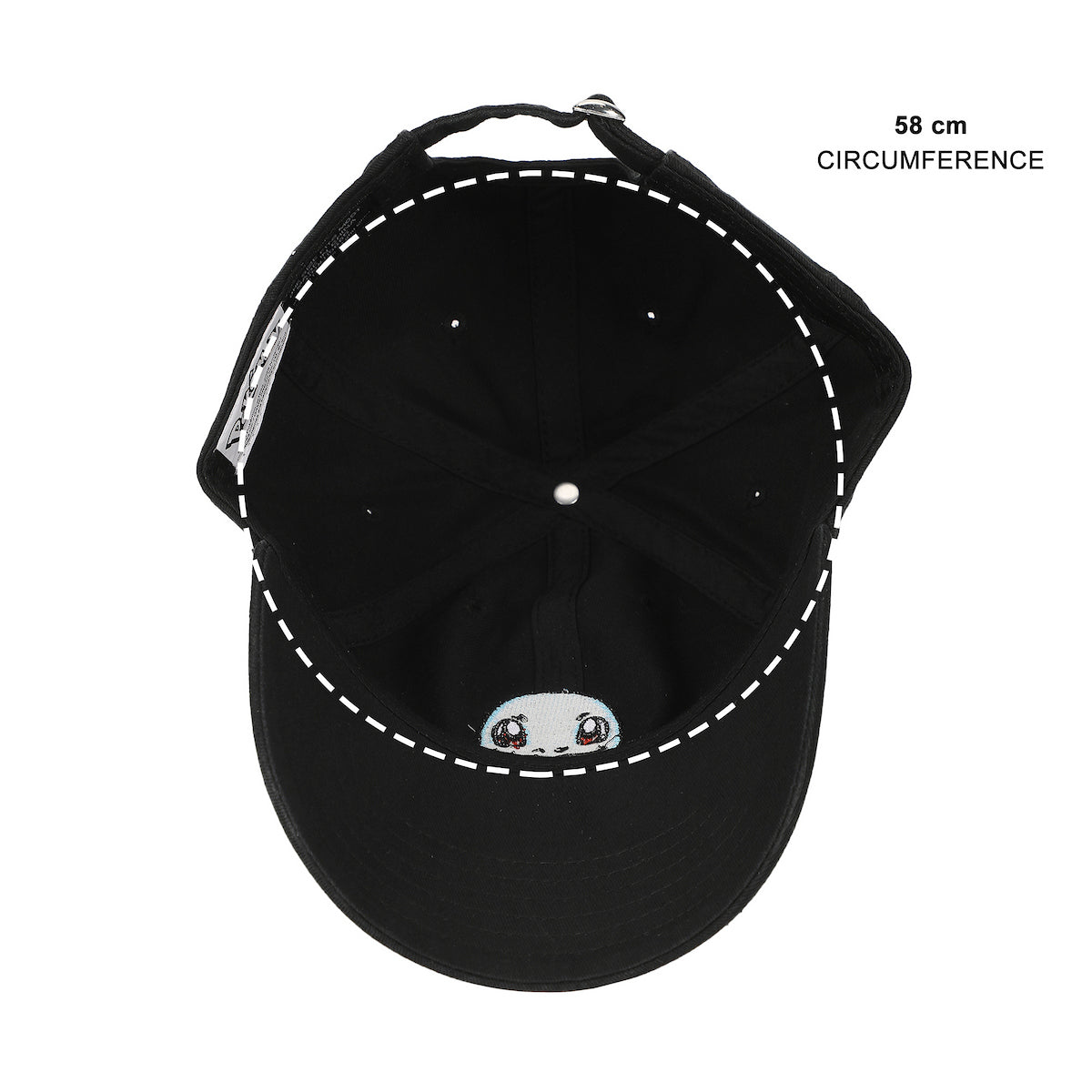 Pokemon Embroidered Squirtle Adult Baseball Hat (One Size)