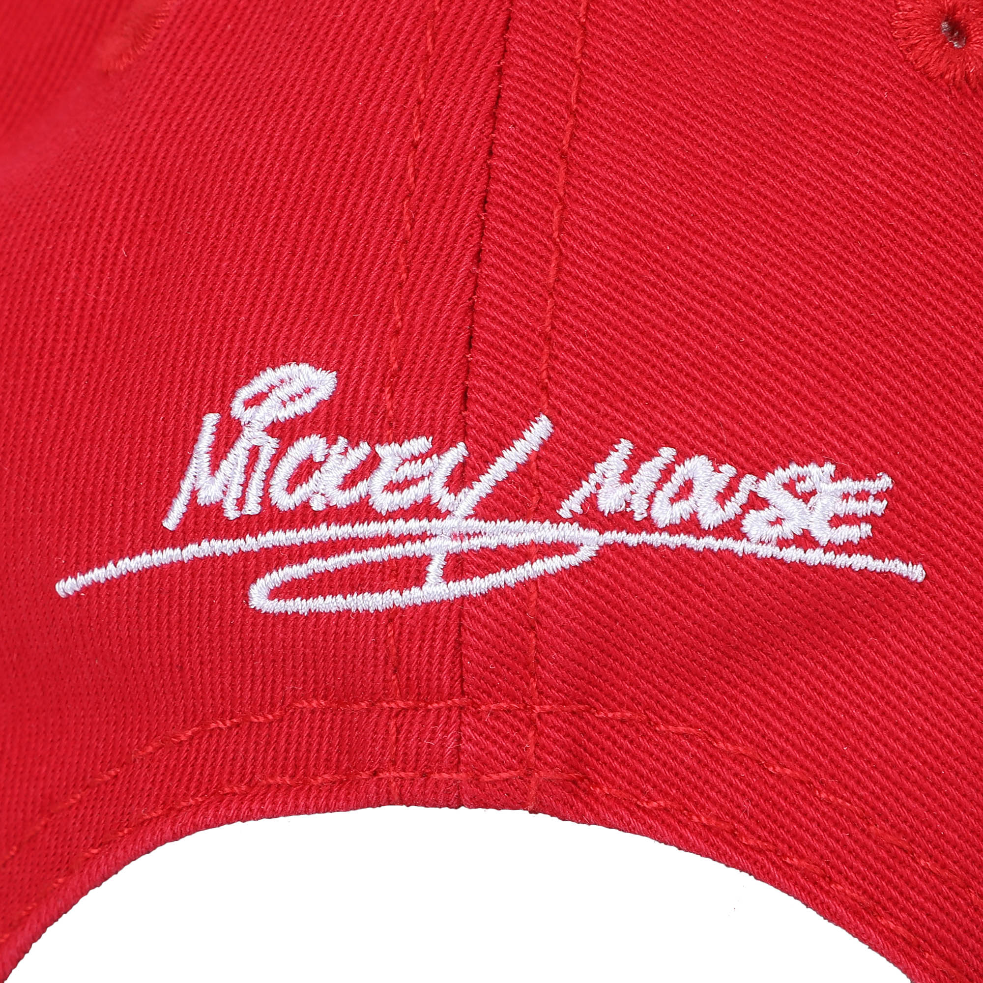 Disney Mickey Mouse Glove & Signature Red Dad Hat