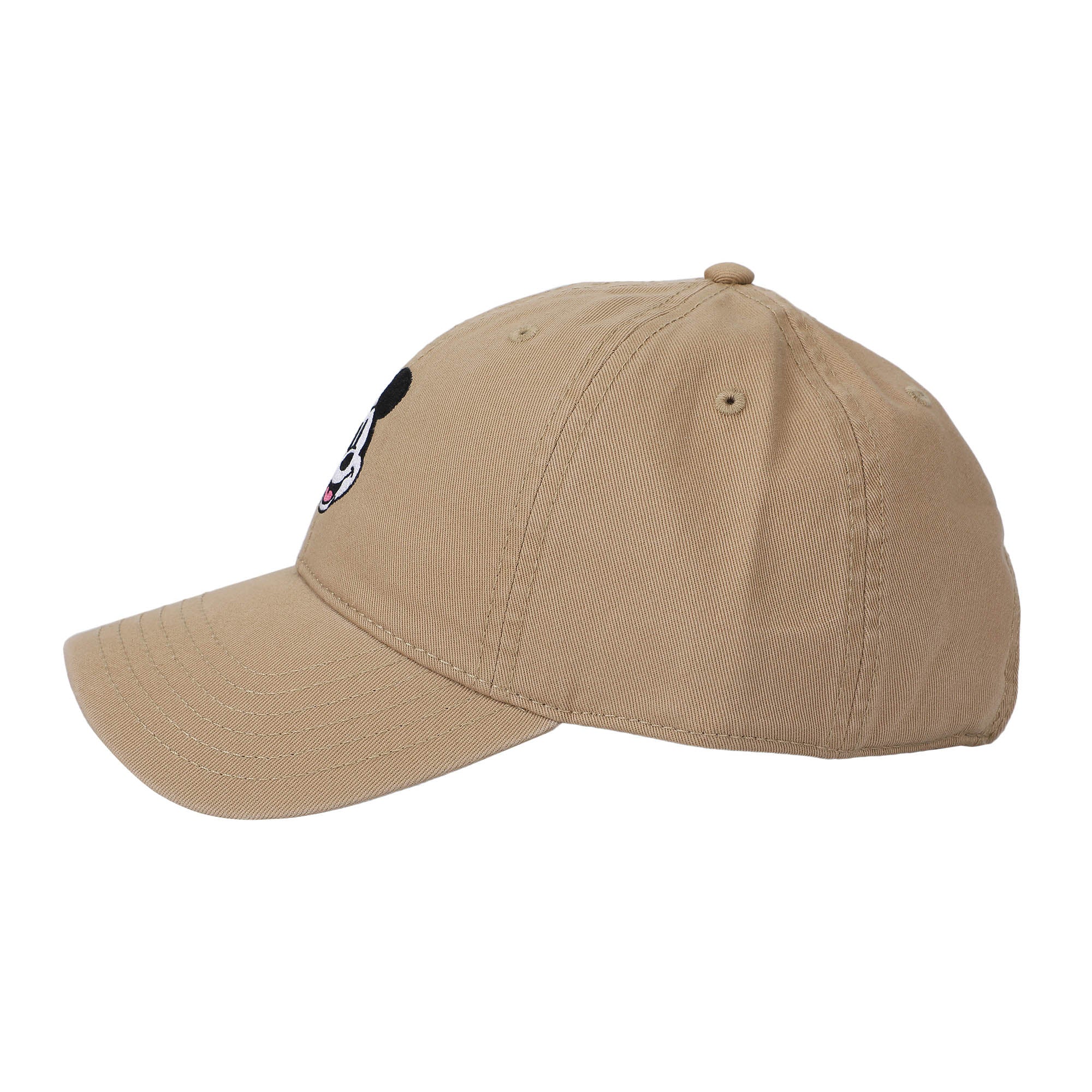 Mickey Mouse Classic Taupe Washed Cotton Twill Dad Cap