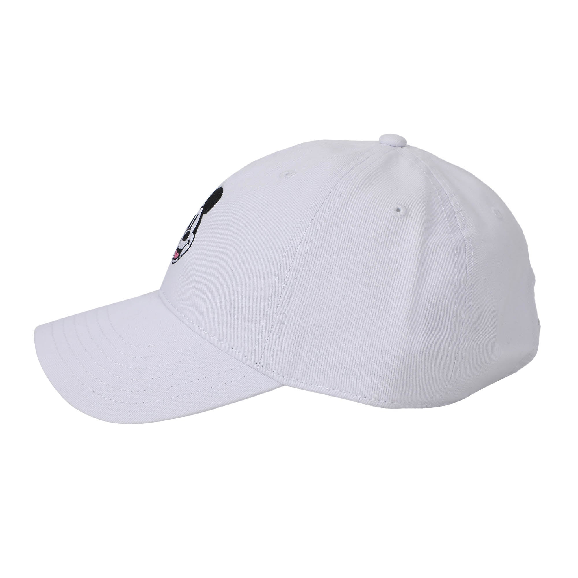 Mickey Mouse Classic White Washed Cotton Twill Dad Cap