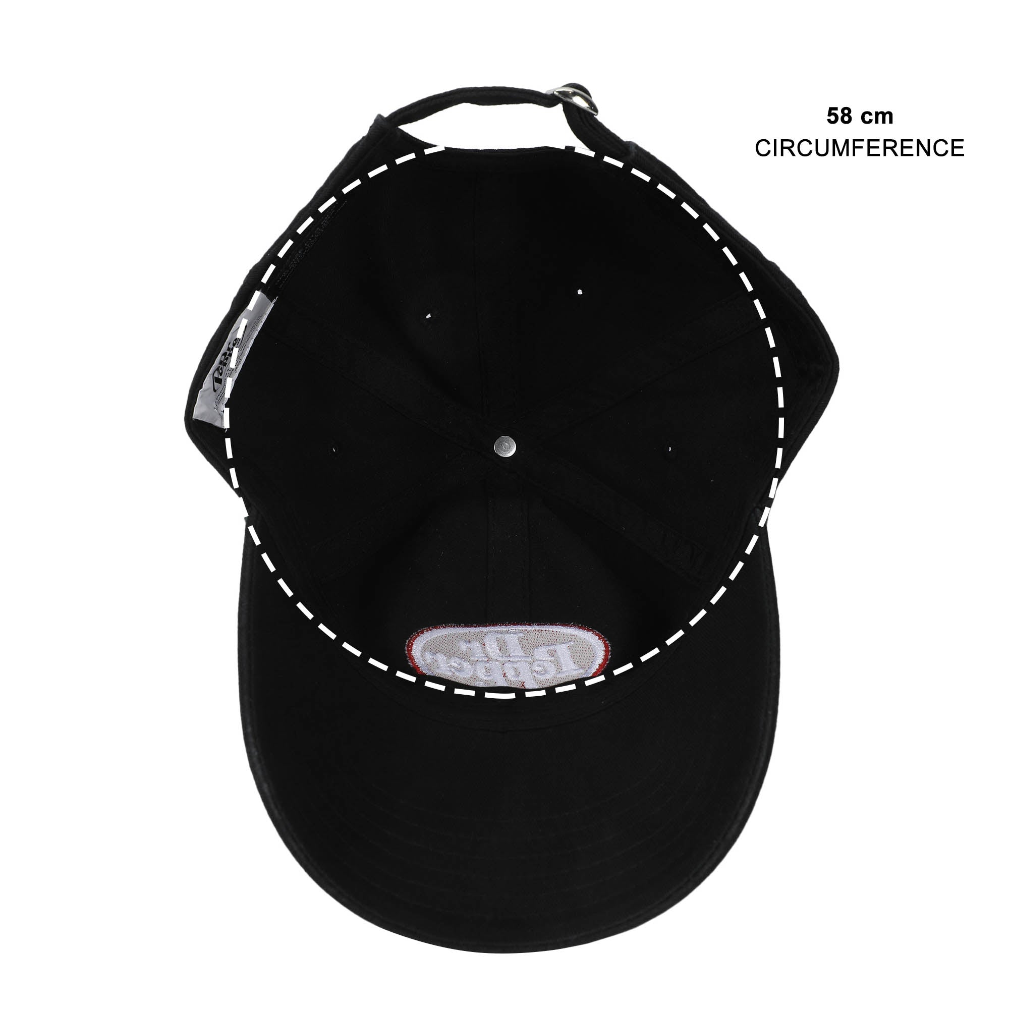 Dr Pepper Classic Logo Black Washed Cotton Twill Dad Cap