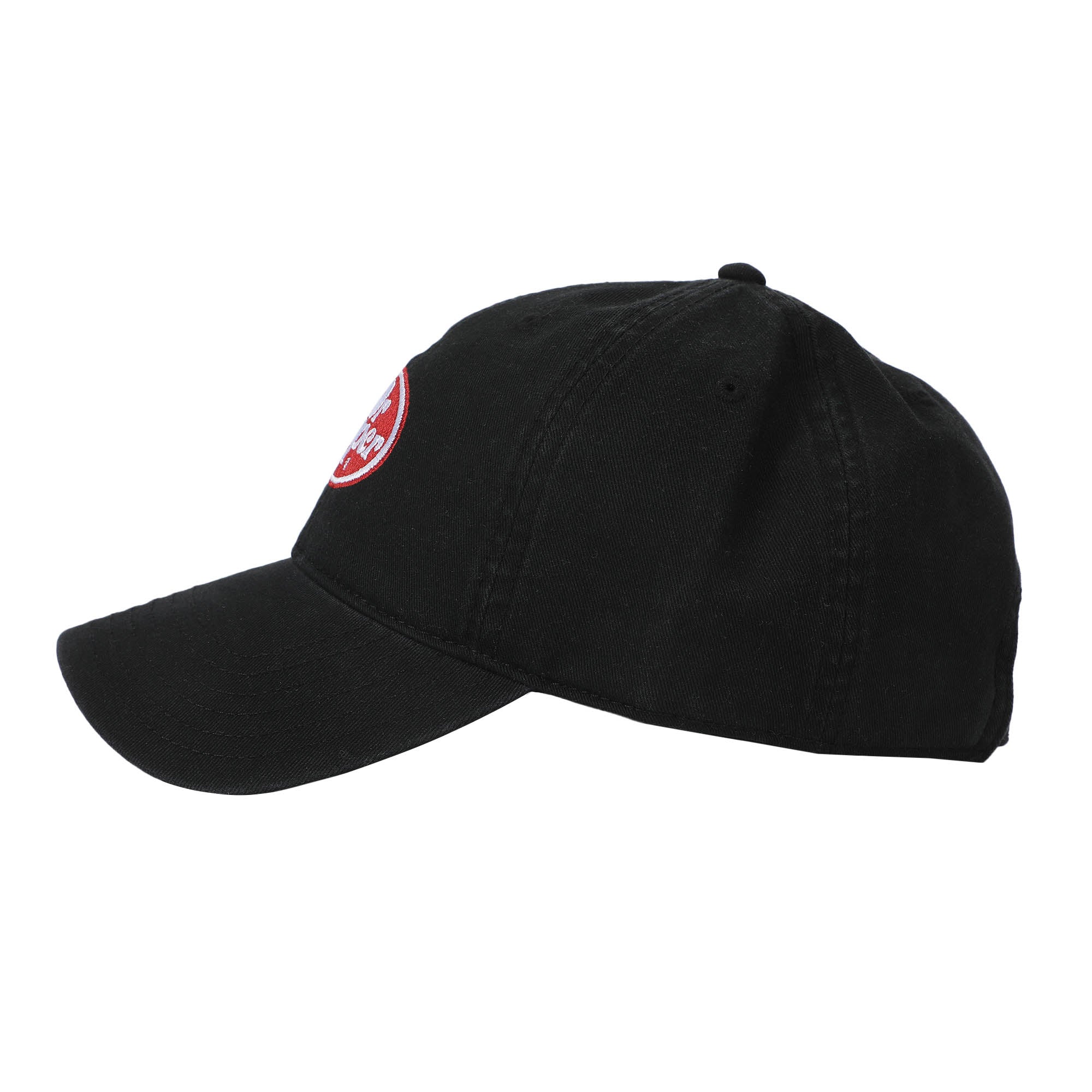 Dr Pepper Classic Logo Black Washed Cotton Twill Dad Cap