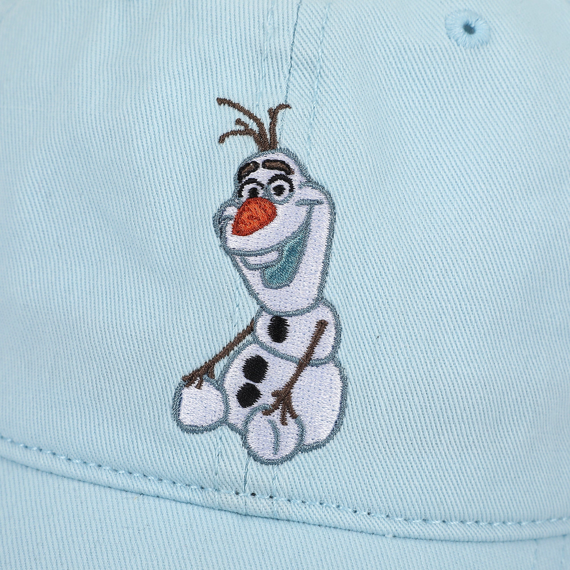 Frozen Olaf Blue Unstructured Baseball Cap