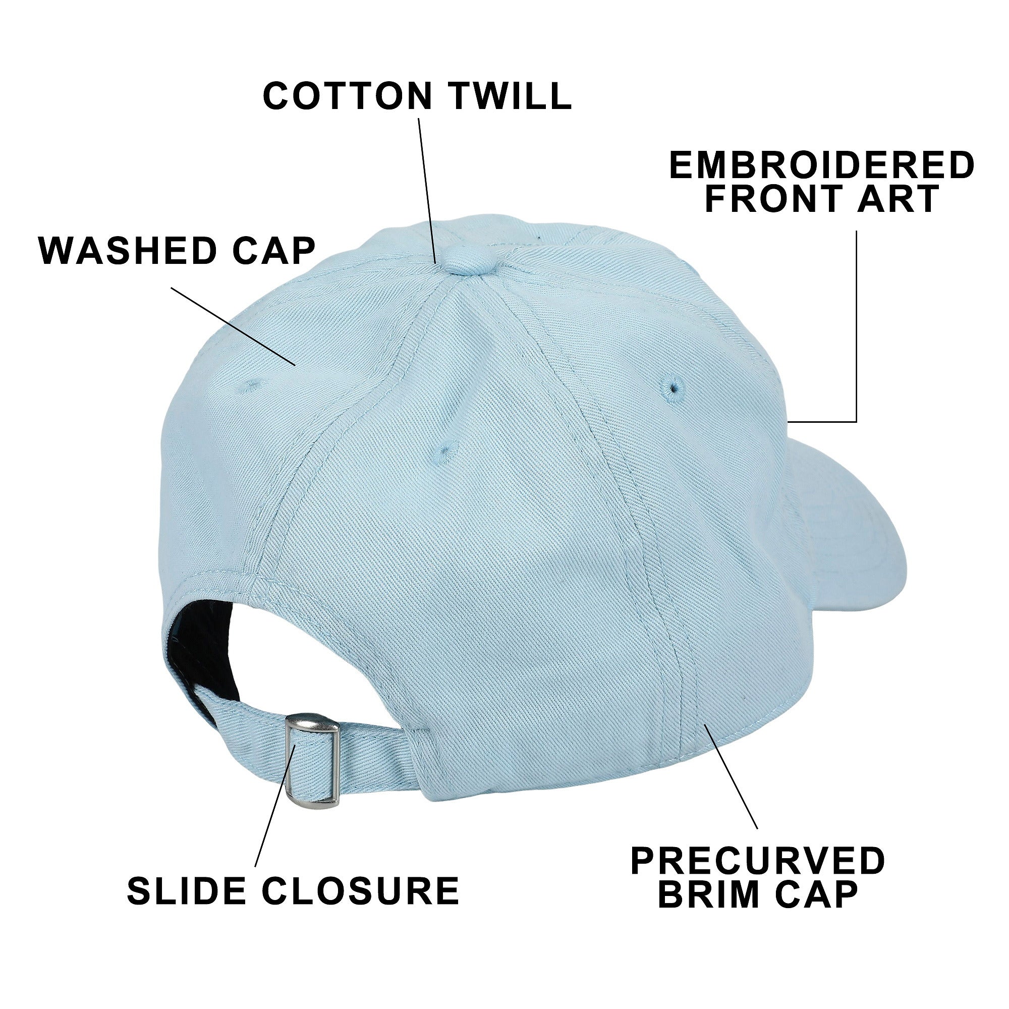 Frozen Olaf Blue Unstructured Baseball Cap