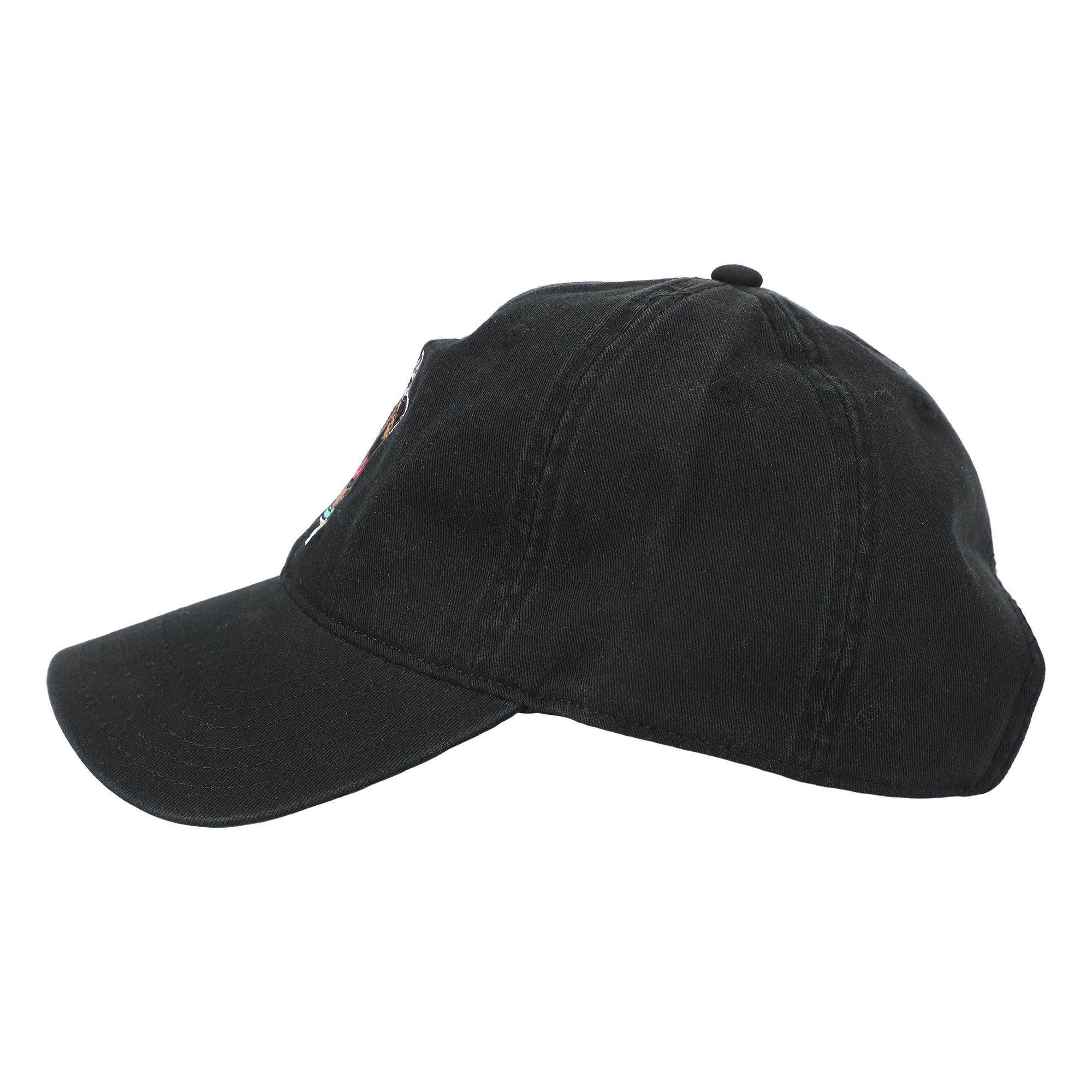 Scooby Doo Character Face Black Unstructured Baseball Cap
