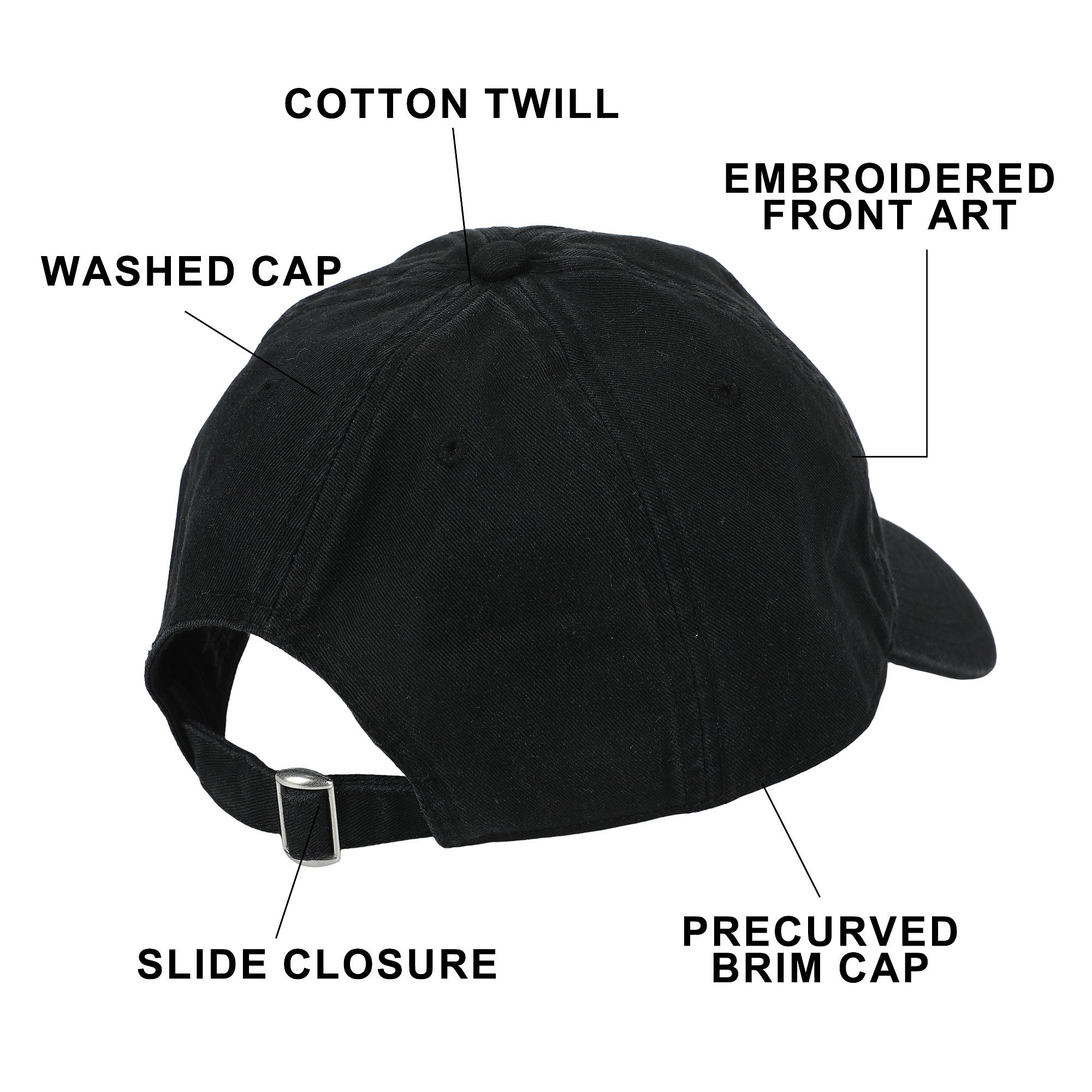 Invader Zim Gir Black Unstructured Baseball Cap