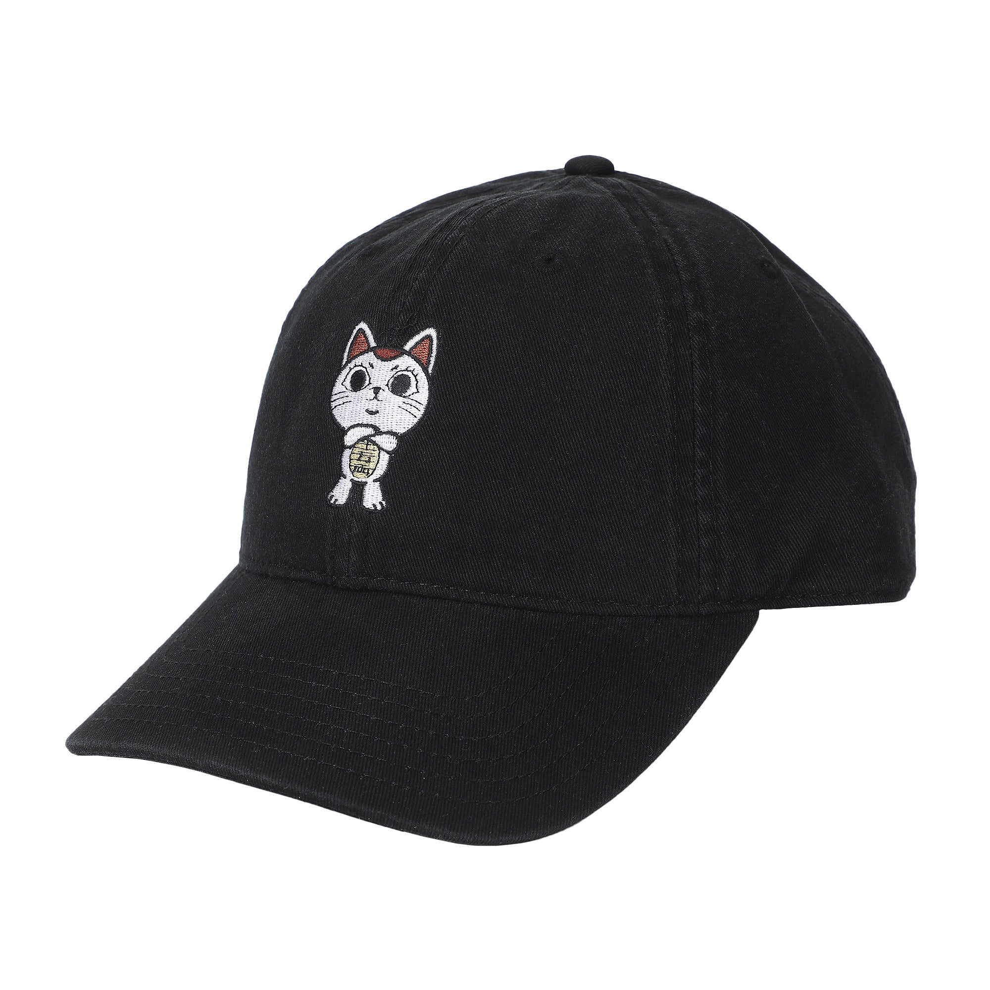 Dandadan Turbo Granny Embroidered Black Dad Hat for Fans