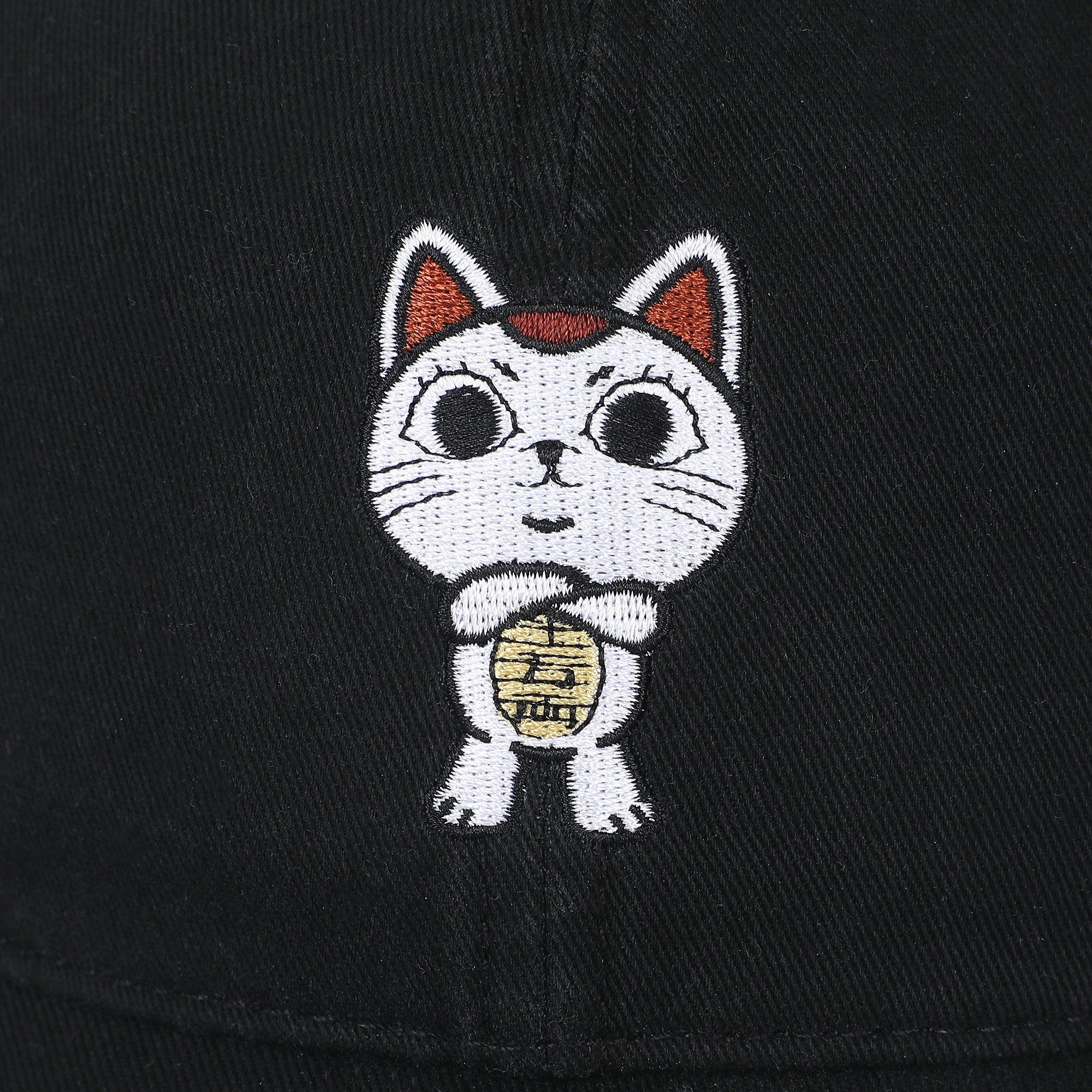 Dandadan Turbo Granny Embroidered Black Dad Hat for Fans
