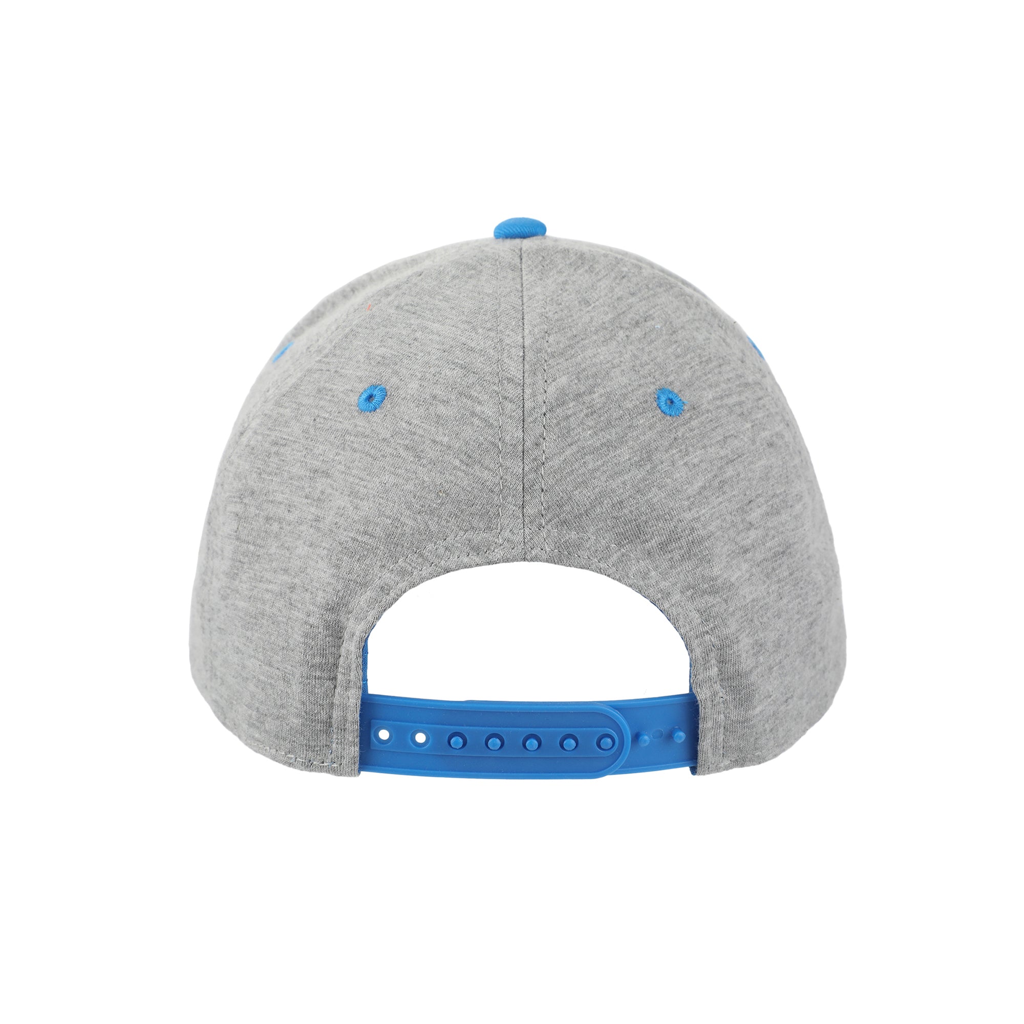 Dog Man 2016 Character Circle Youth Gray & Blue Snapback Hat