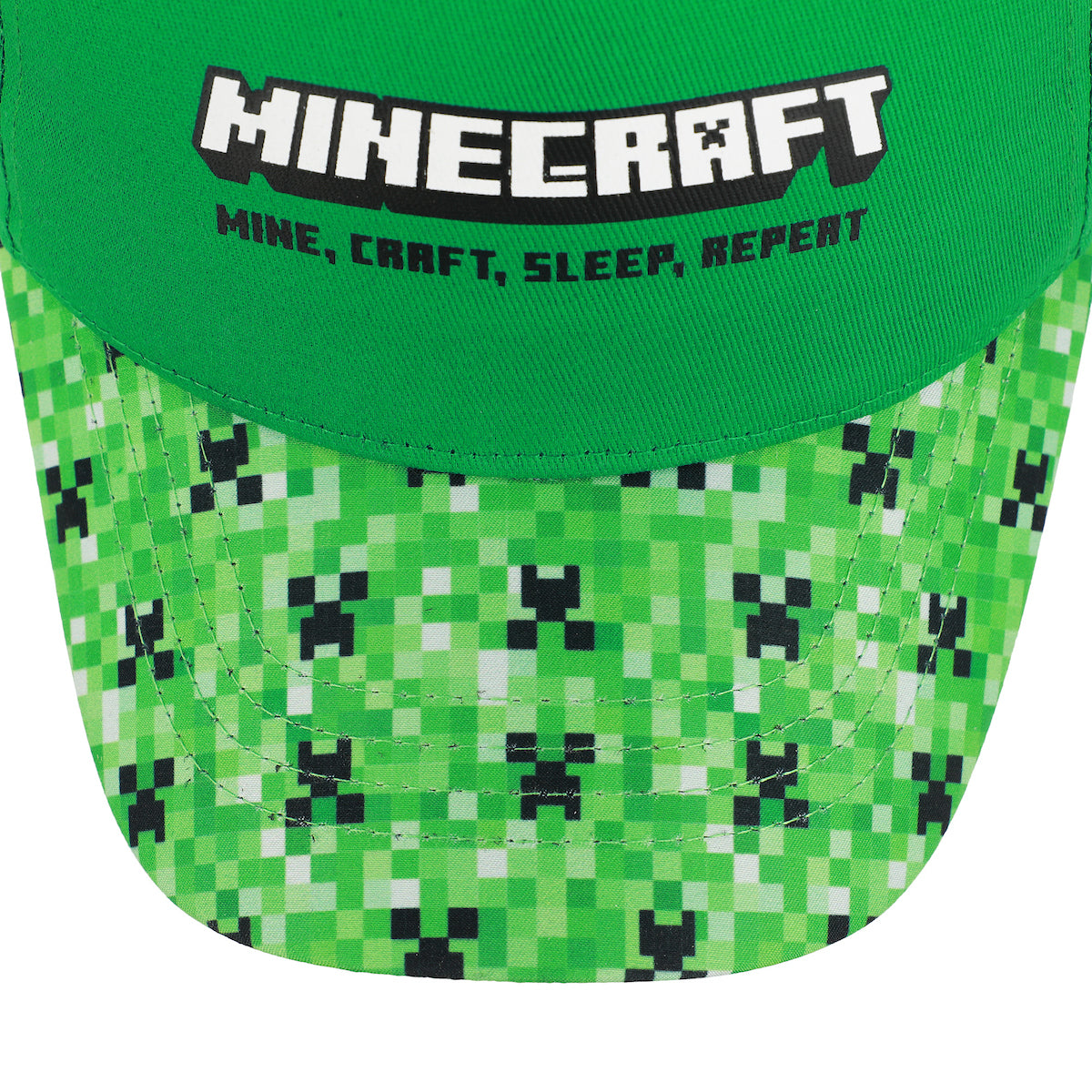 Minecraft Creeper All-Over Print Youth Adjustable Baseball Cap