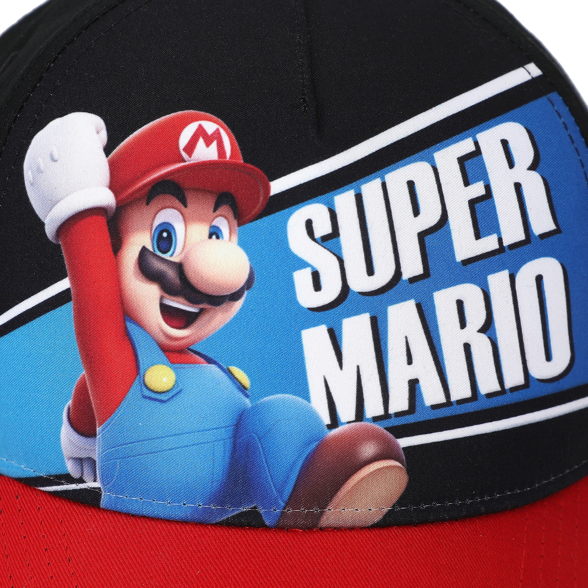 Super Mario Bros Sublimated Cap for Kids
