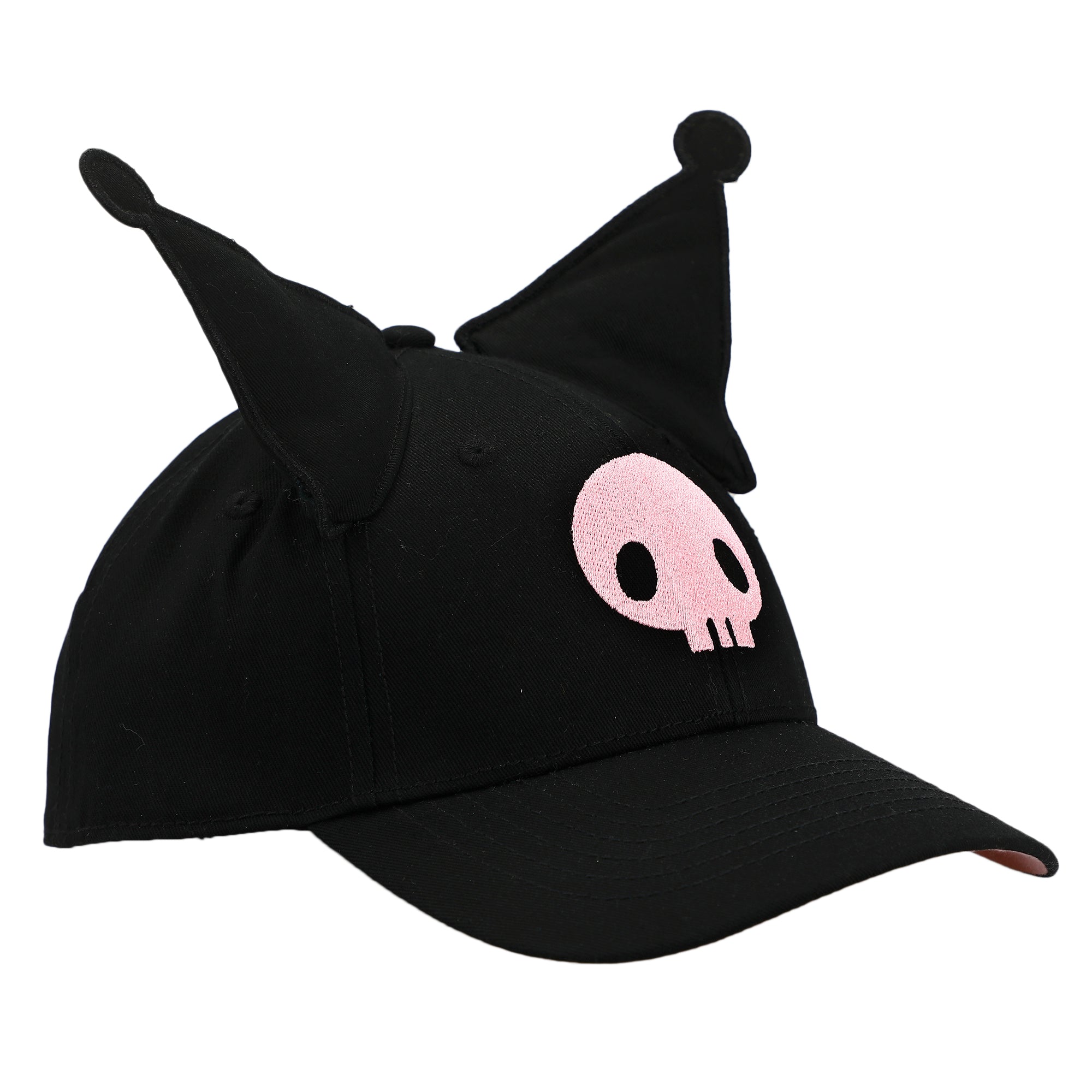 My Melody Kuromi Inspired Black Traditional Adjustable Cosplay Hat
