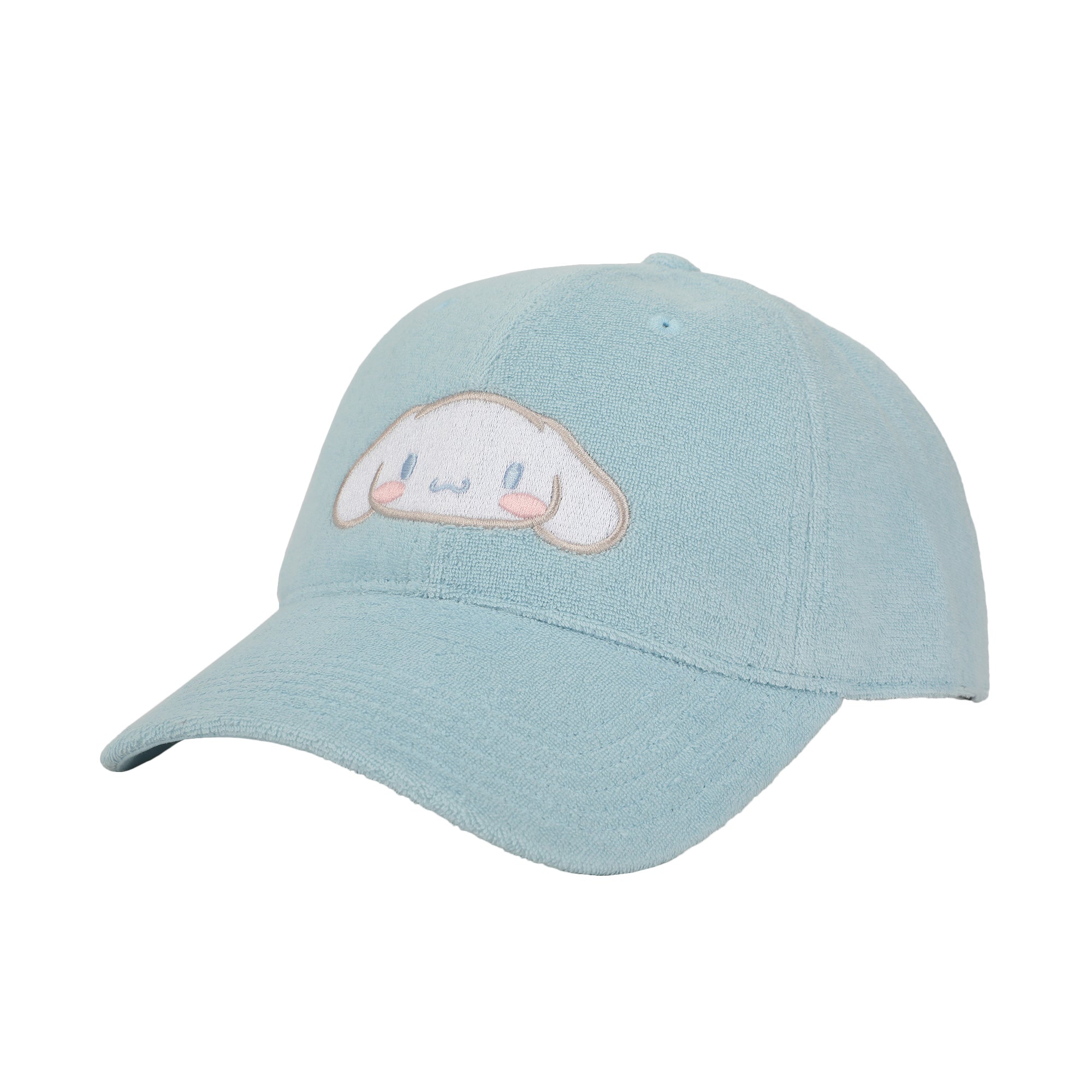 Cinnamoroll Embroidered Character Head Art Adult Blue Baseball Cap