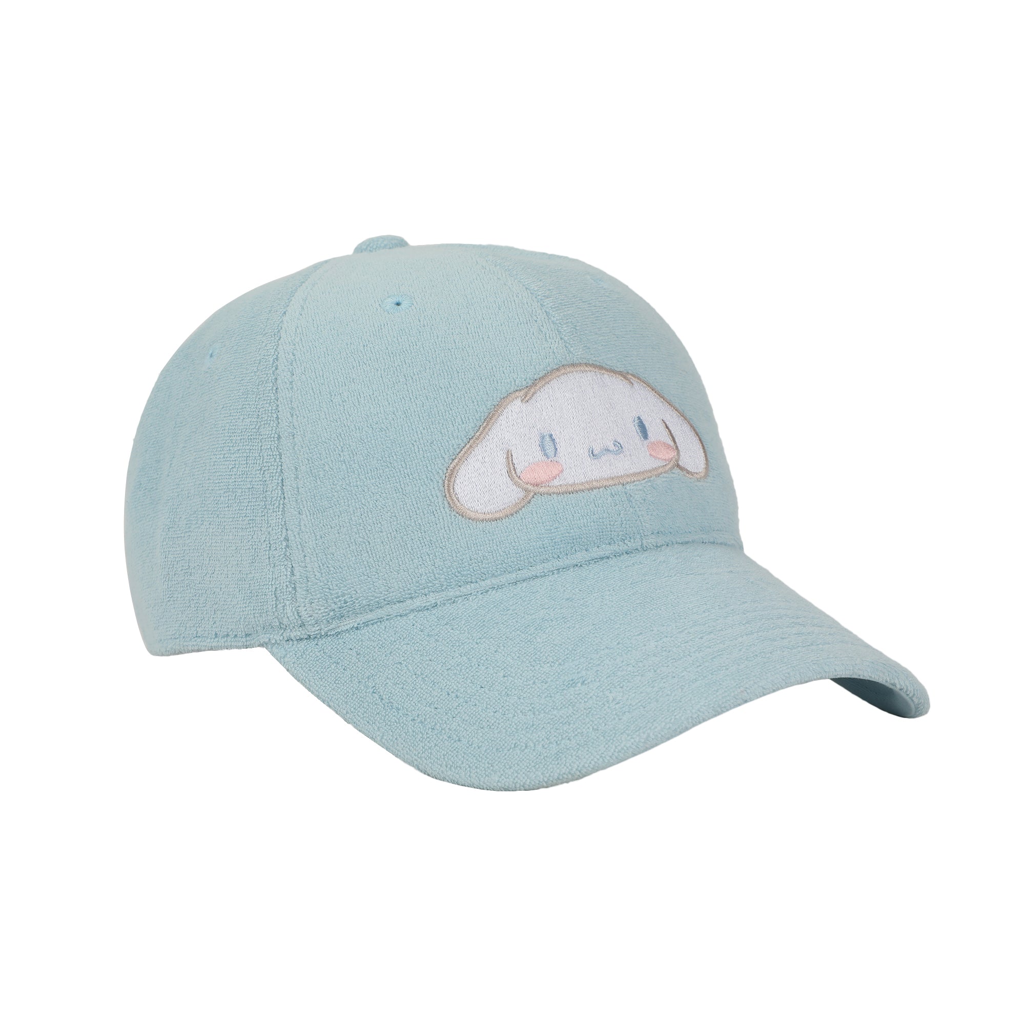 Cinnamoroll Embroidered Character Head Art Adult Blue Baseball Cap