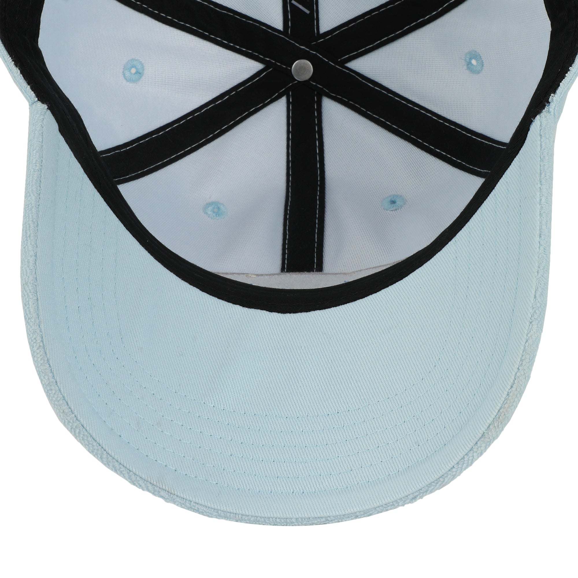 Cinnamoroll Embroidered Character Head Art Adult Blue Baseball Cap