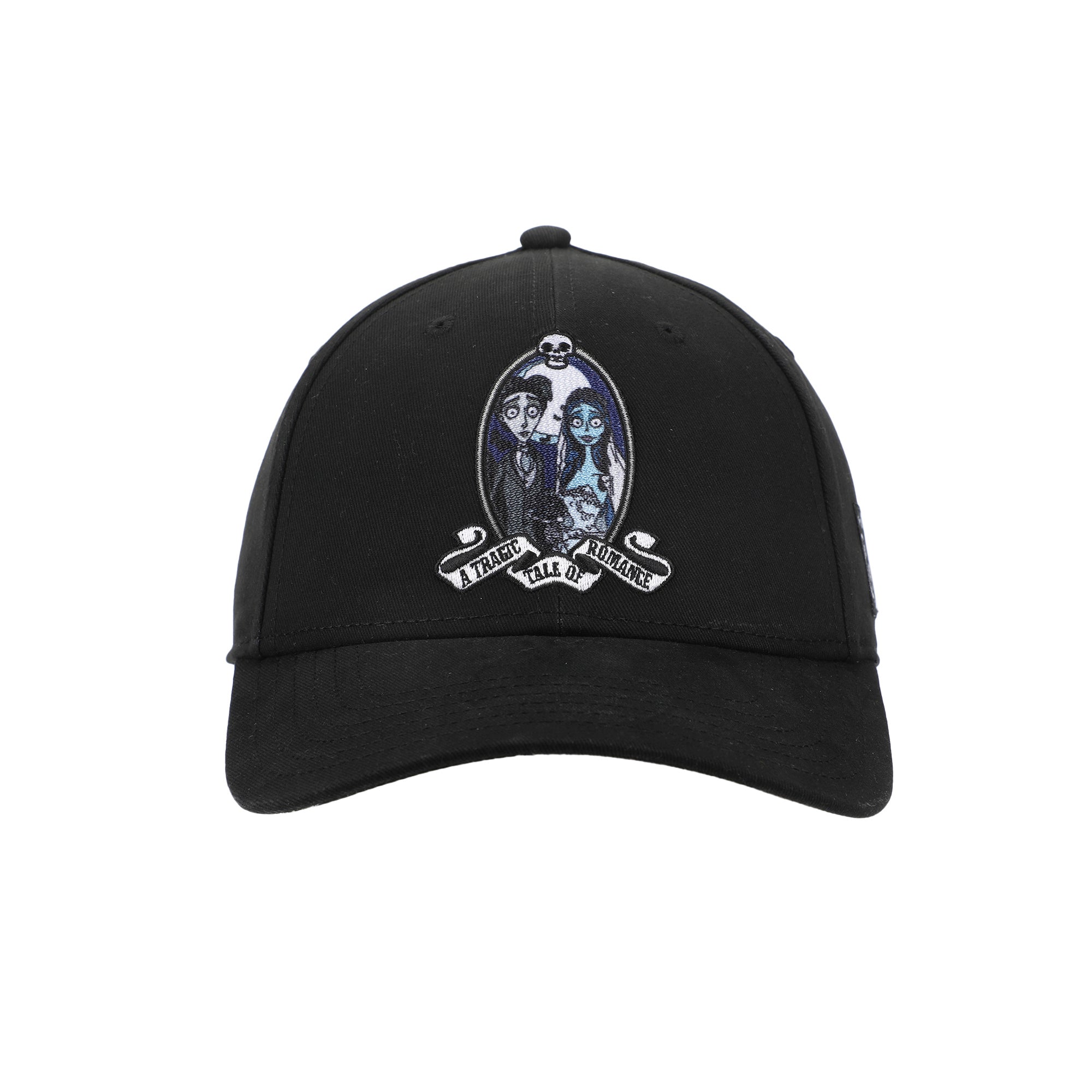 The Corpse Bride Victor & Emily Character Art Black Traditional Adjustable Hat