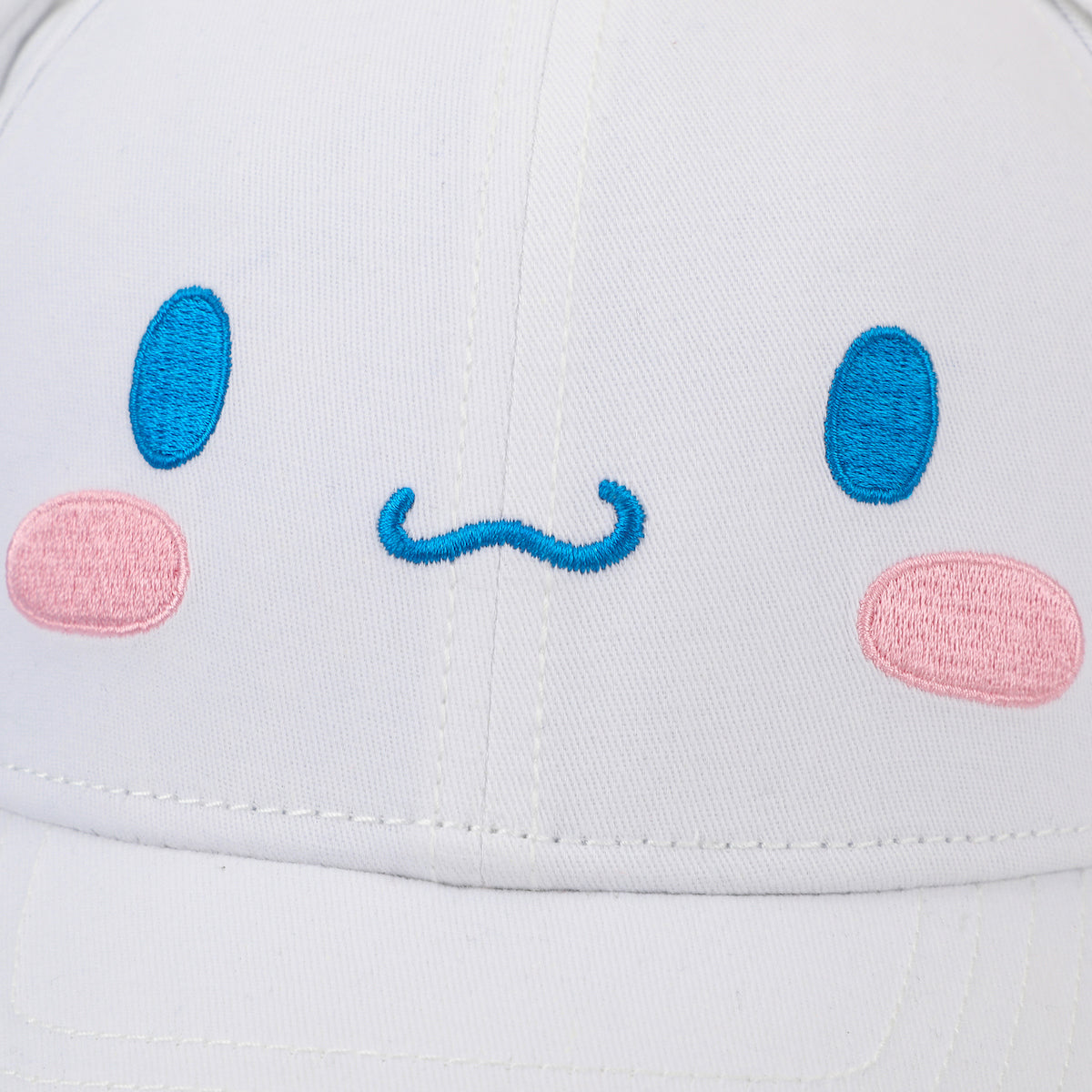 Cinnamoroll Big Face Women's White Adjustable Hat