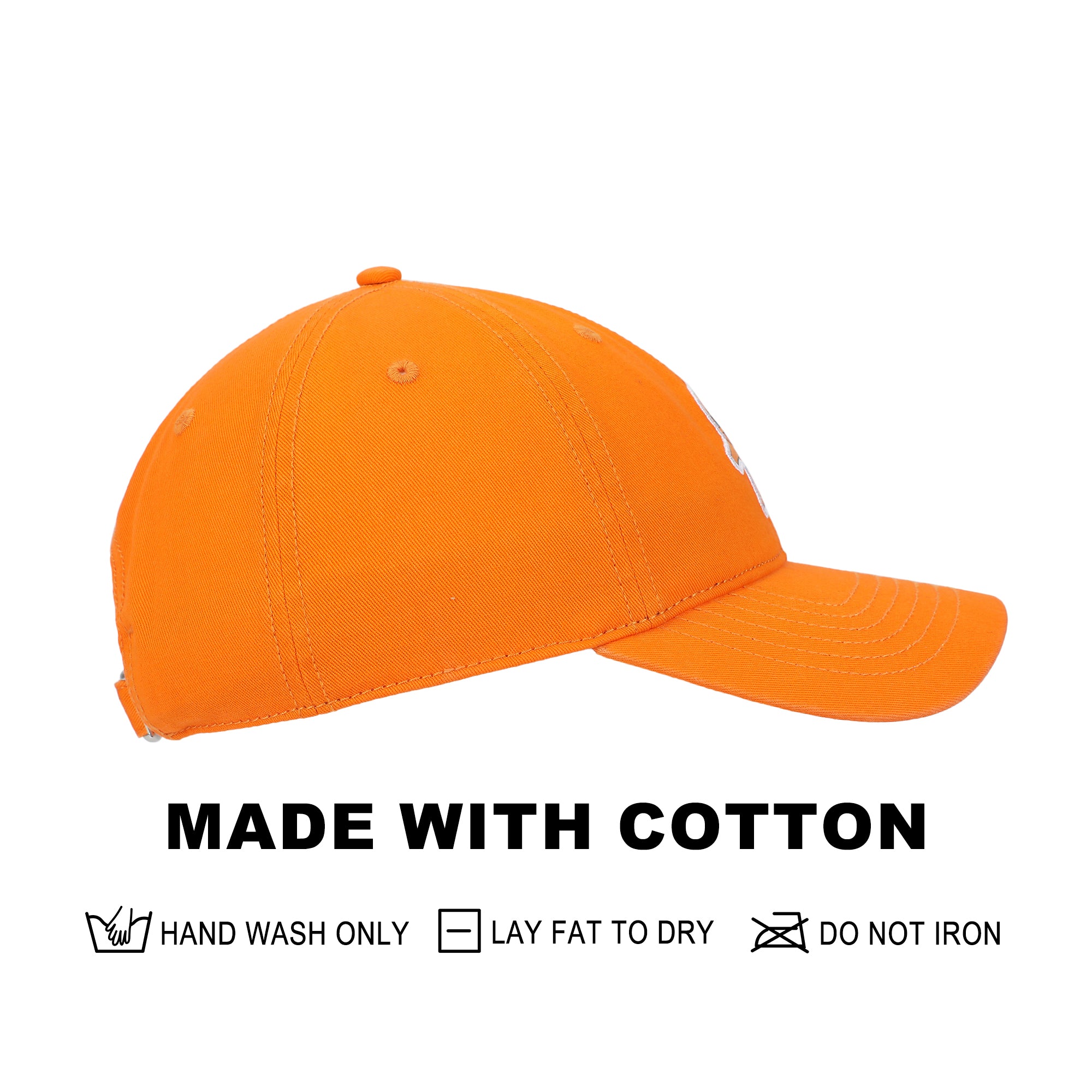 Pokémon Charmander Printed Patch Orange Unstructured Baseball Cap