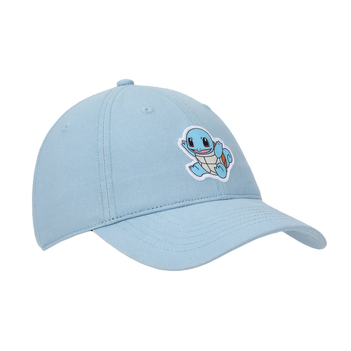 Pokémon Squirtle Printed Patch Blue Unstructured Baseball Cap