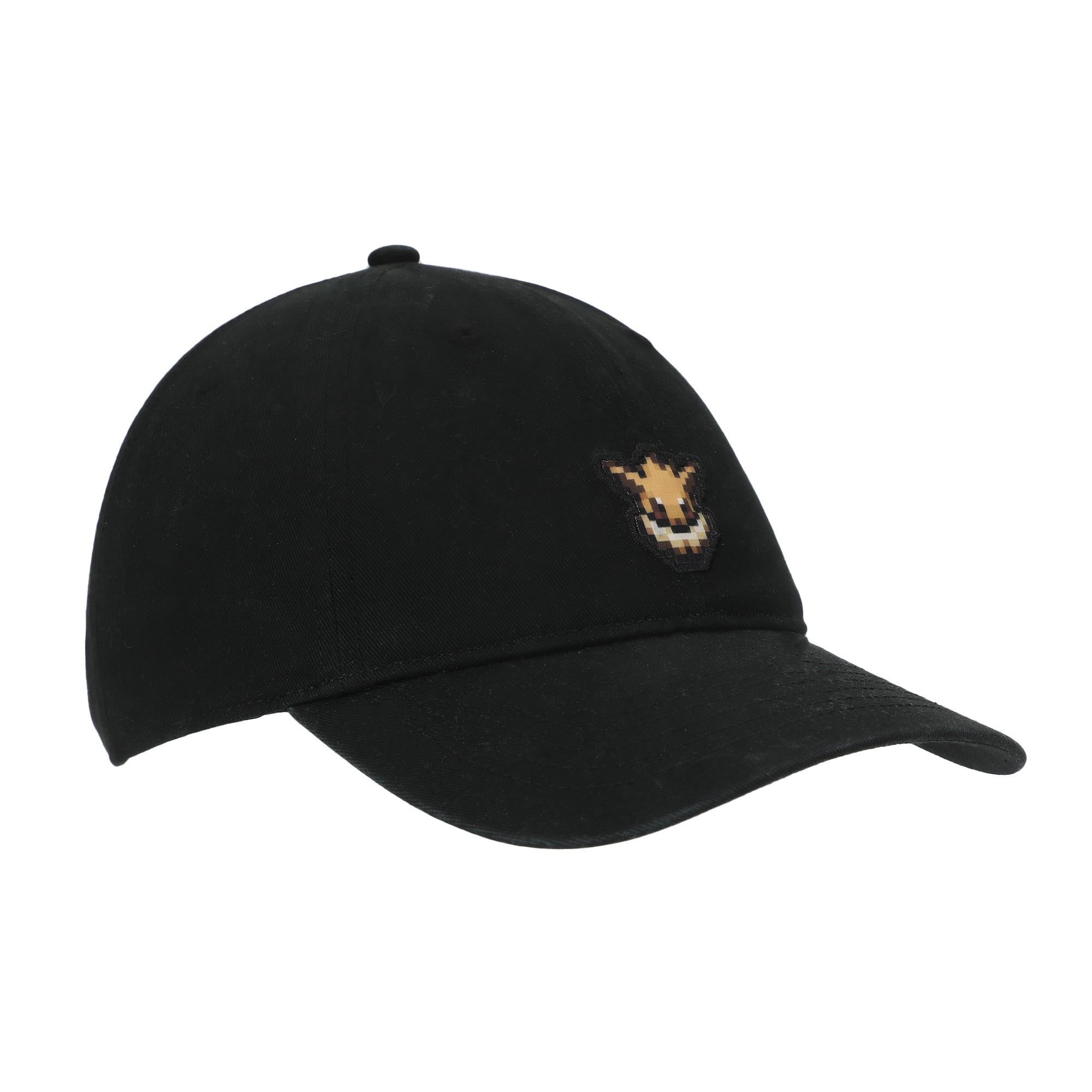 Pokémon Eevee Printed Patch Black Unstructured Baseball Cap