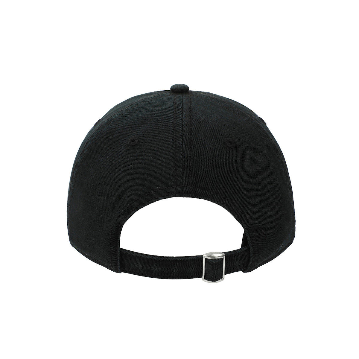 Wicked Glitter Print Logo Women's Black Unstructured Baseball Cap