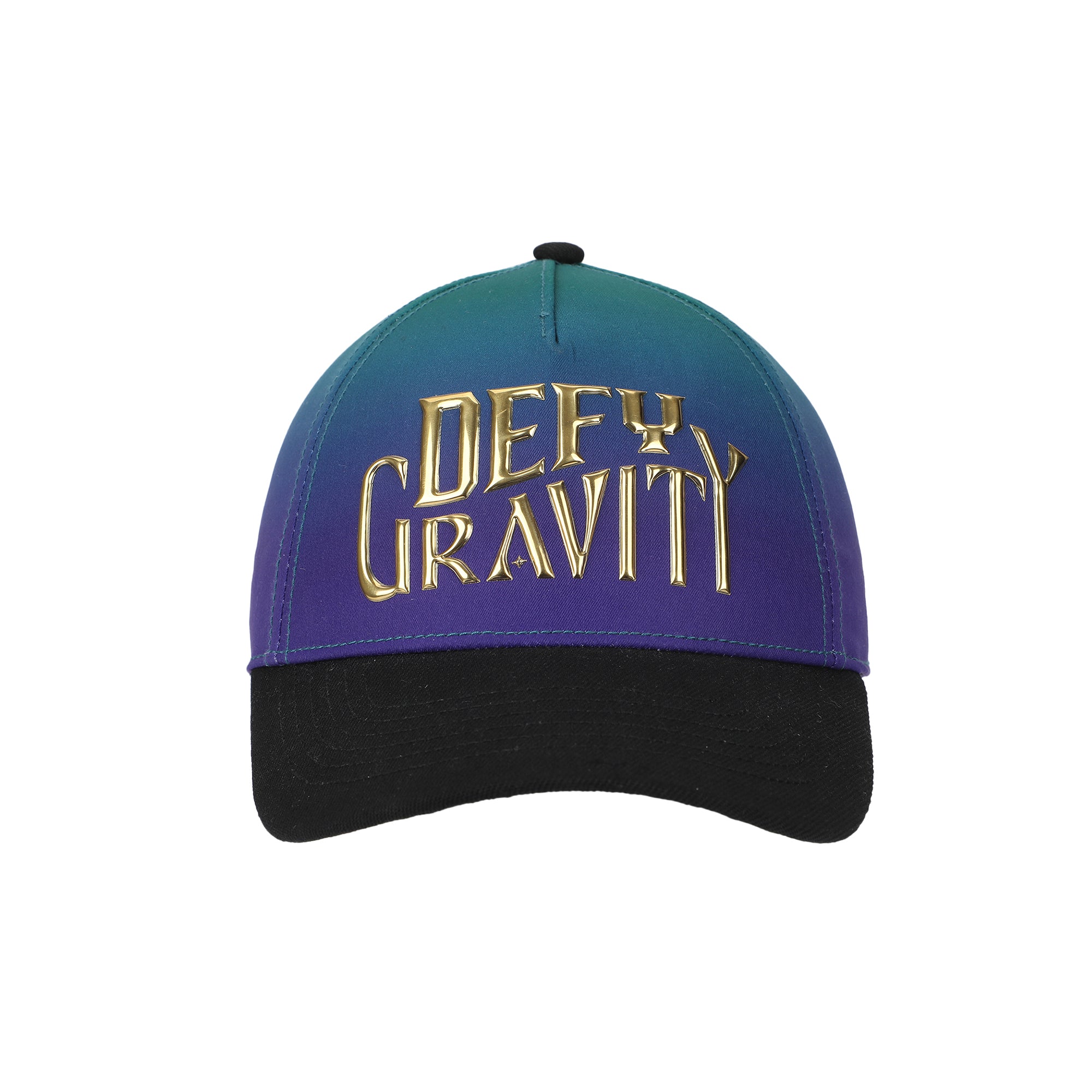 Wicked Defy Gravity Green & Blue Ombre Traditional Adjustable Hat